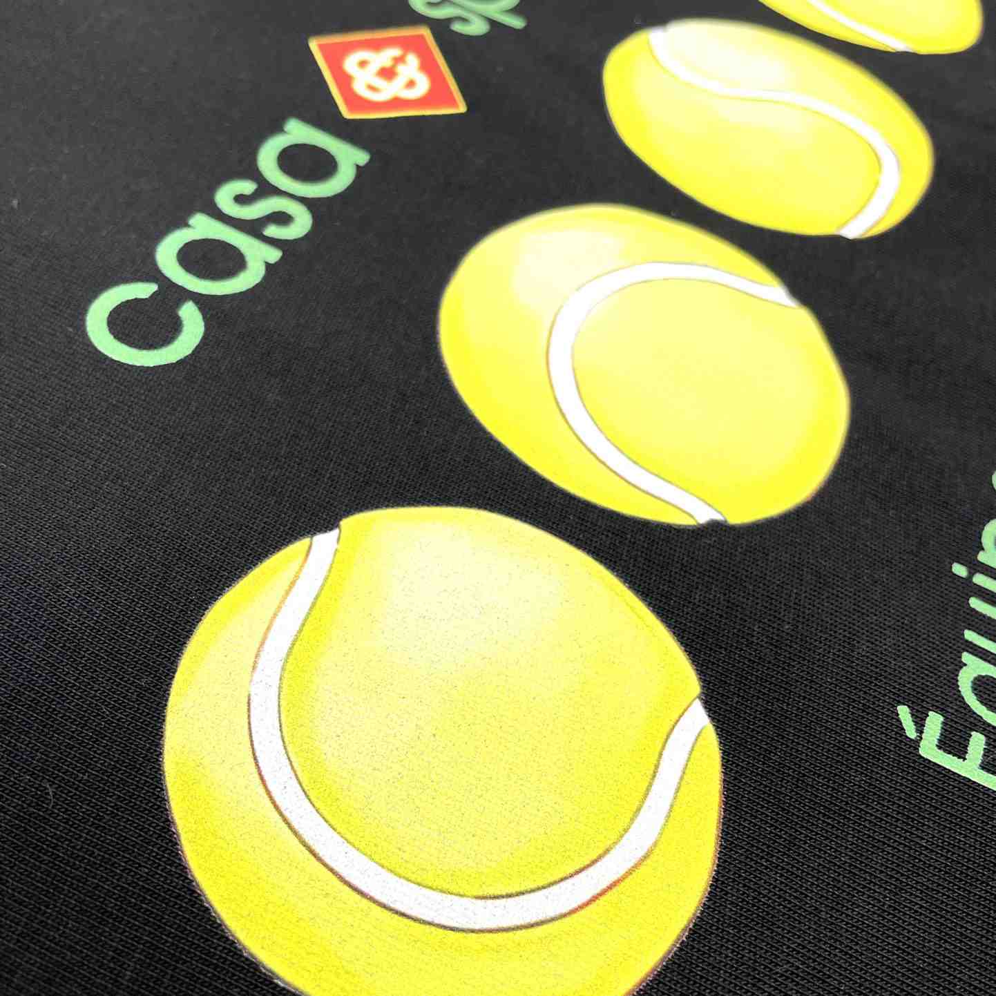 Casablanca Casa Sport Tennis Balls Tee CA5034 - DesignerGu