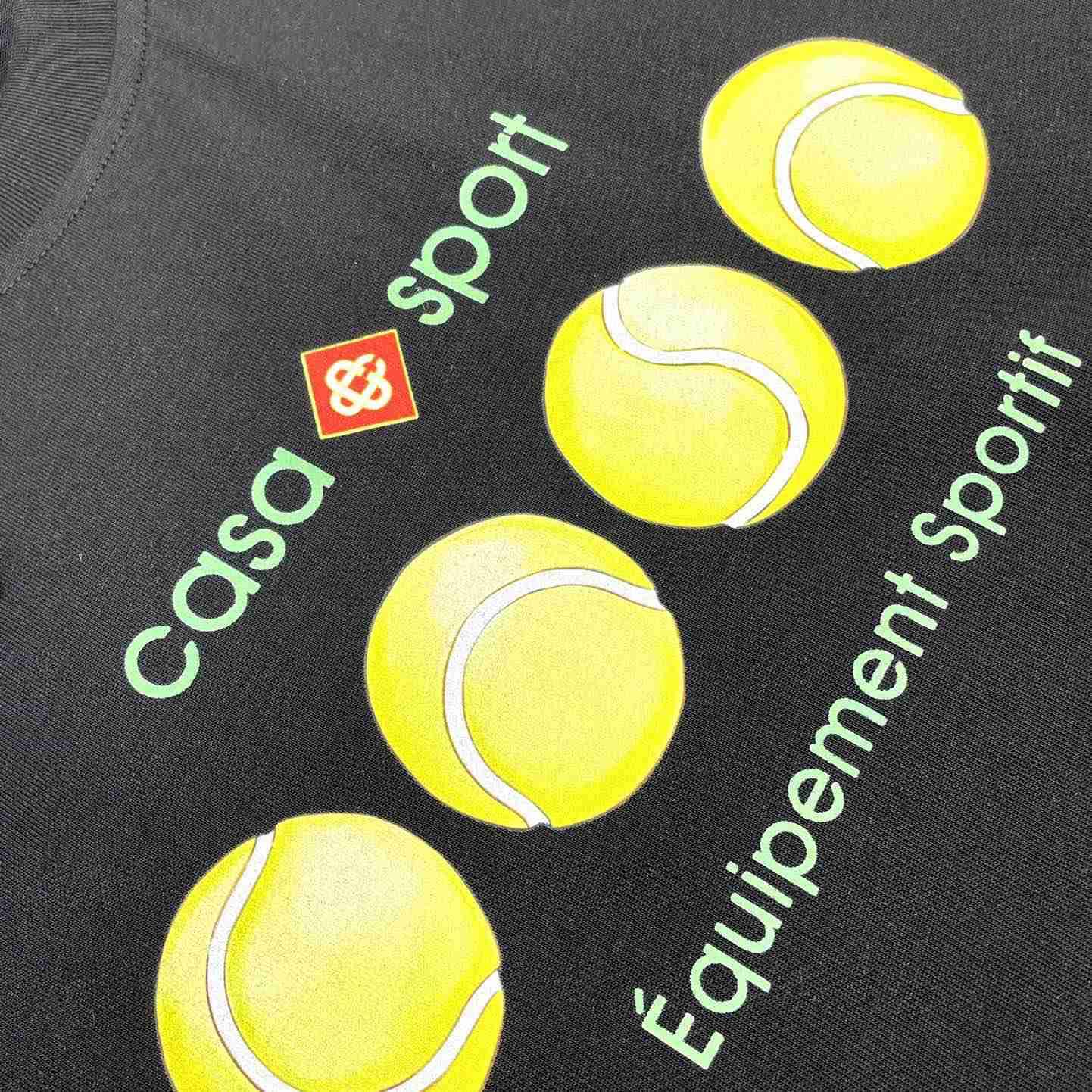 Casablanca Casa Sport Tennis Balls Tee CA5034 - DesignerGu