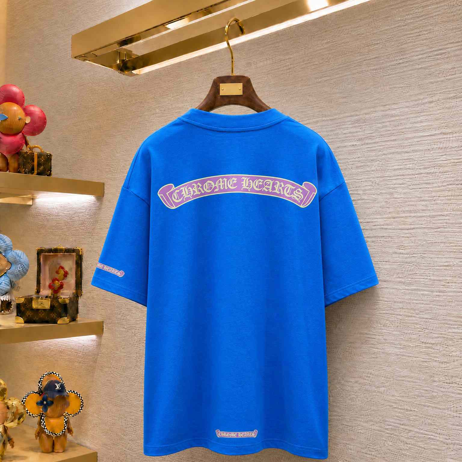 Chrome Hearts  Scroll Label Pocket T-Shirt   - DesignerGu