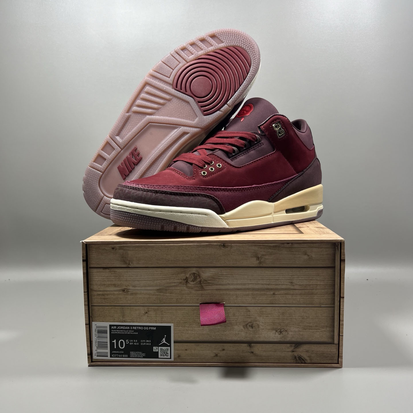 Jordan Air Jordan 3 OG Premium Bin 23  IO7744-600 - DesignerGu