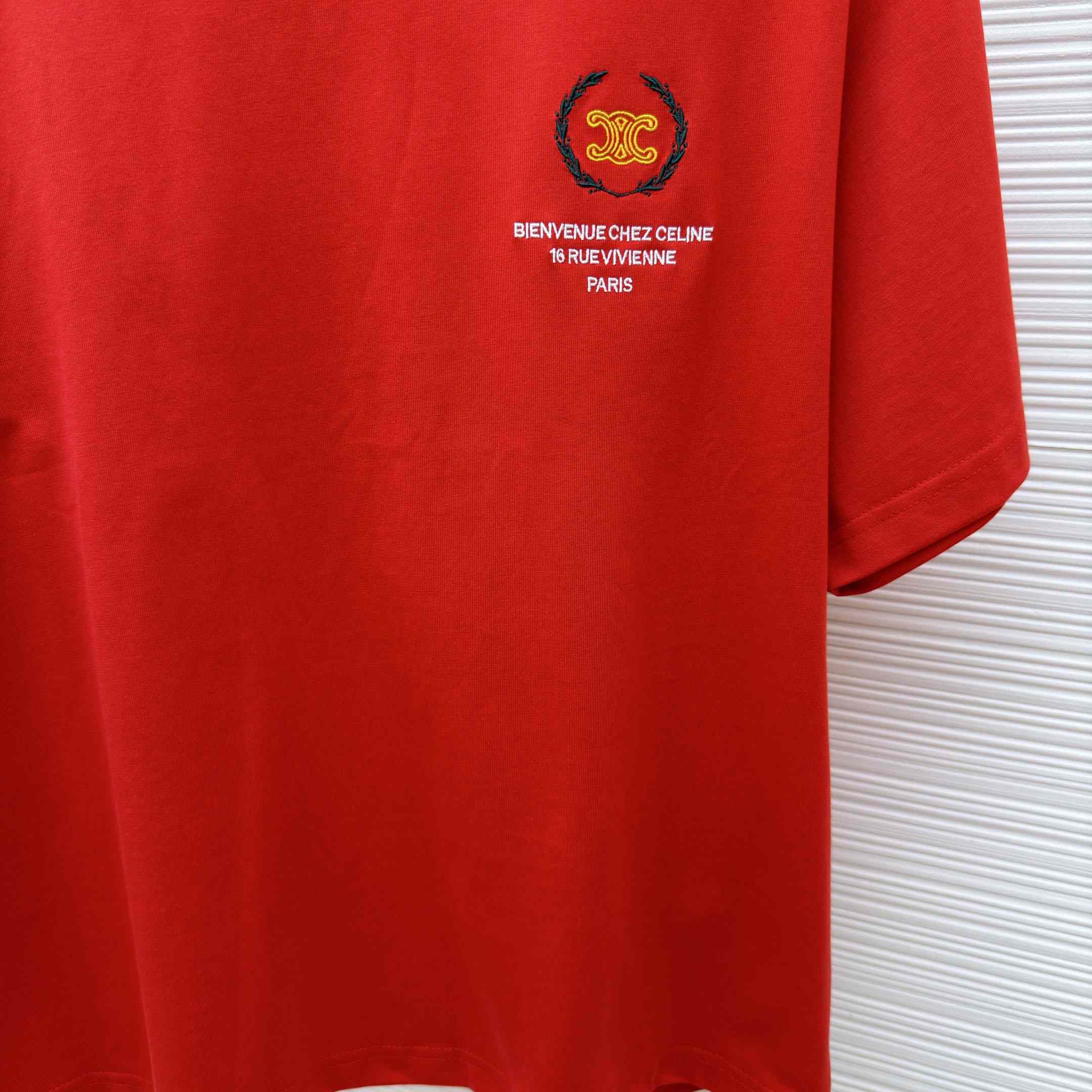 Celine T-shirt IN Cotton Jersey - DesignerGu