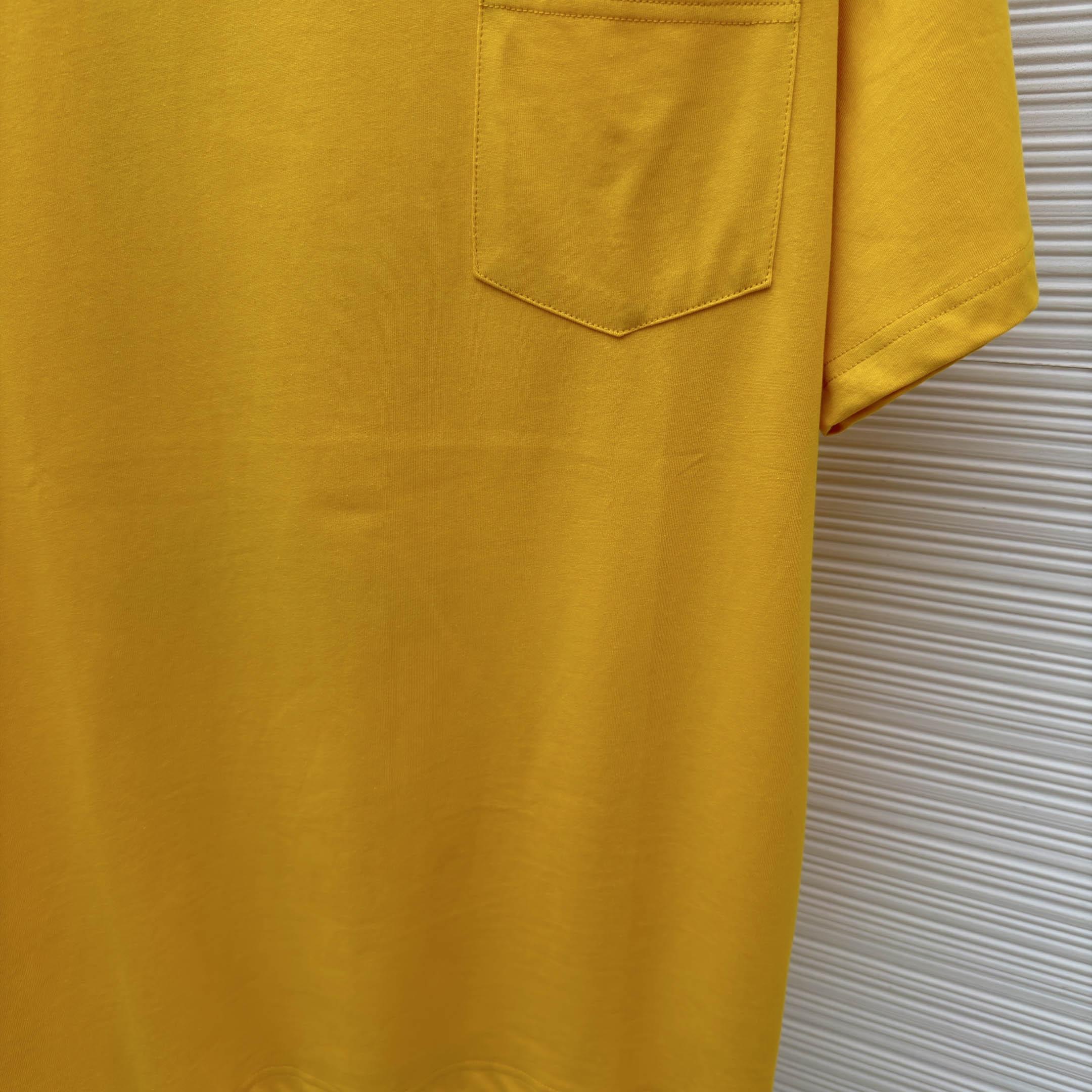Chrome Hearts Matty Boy Call Me Yellow Short Sleeve Tee - DesignerGu