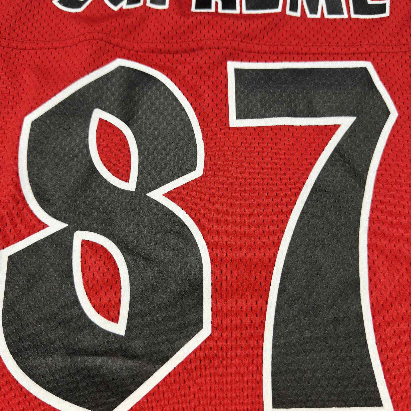 Supreme x Spitfire Jersey 'Red' - DesignerGu