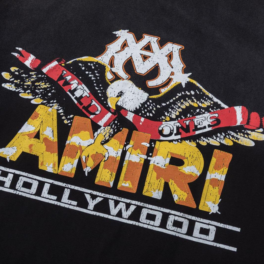 Amiri  MA Eagle Oversized Tee - DesignerGu