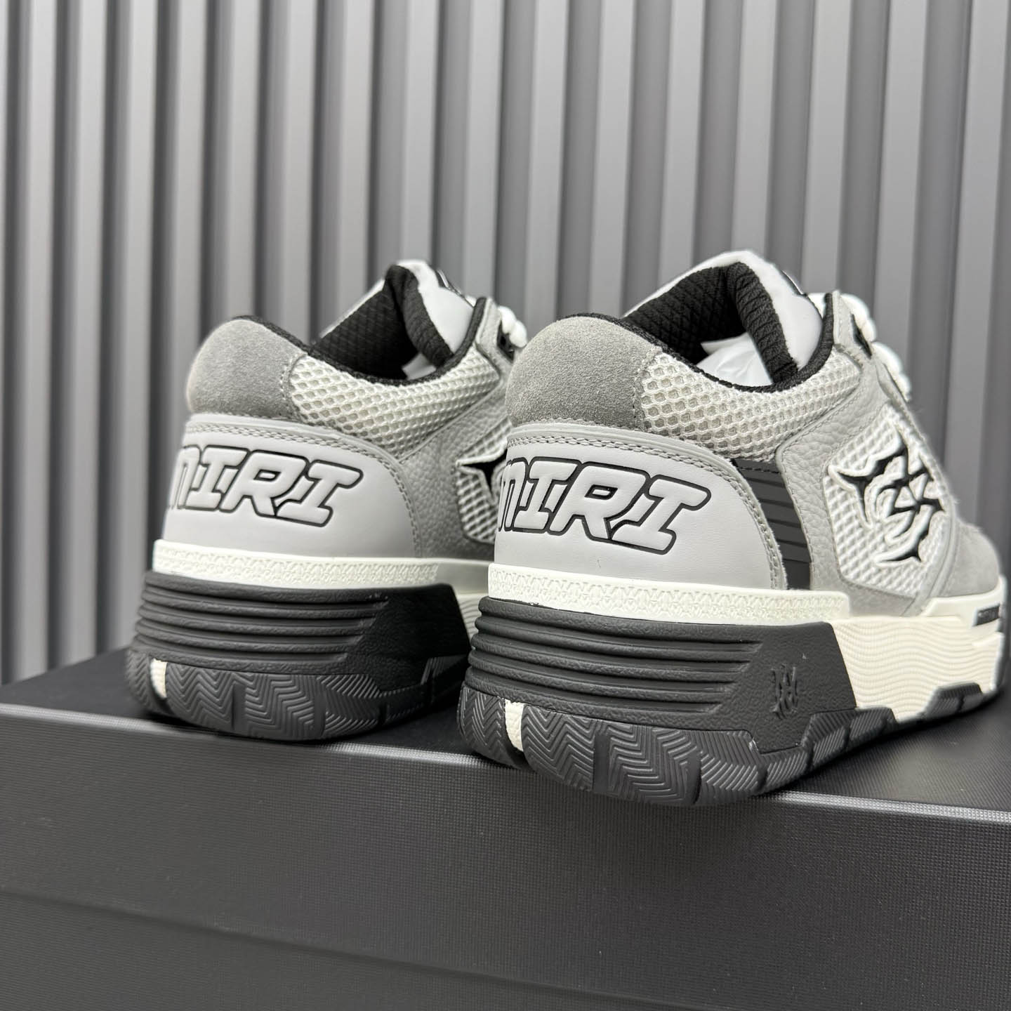 Amiri Gray MA-94 Sneakers - DesignerGu