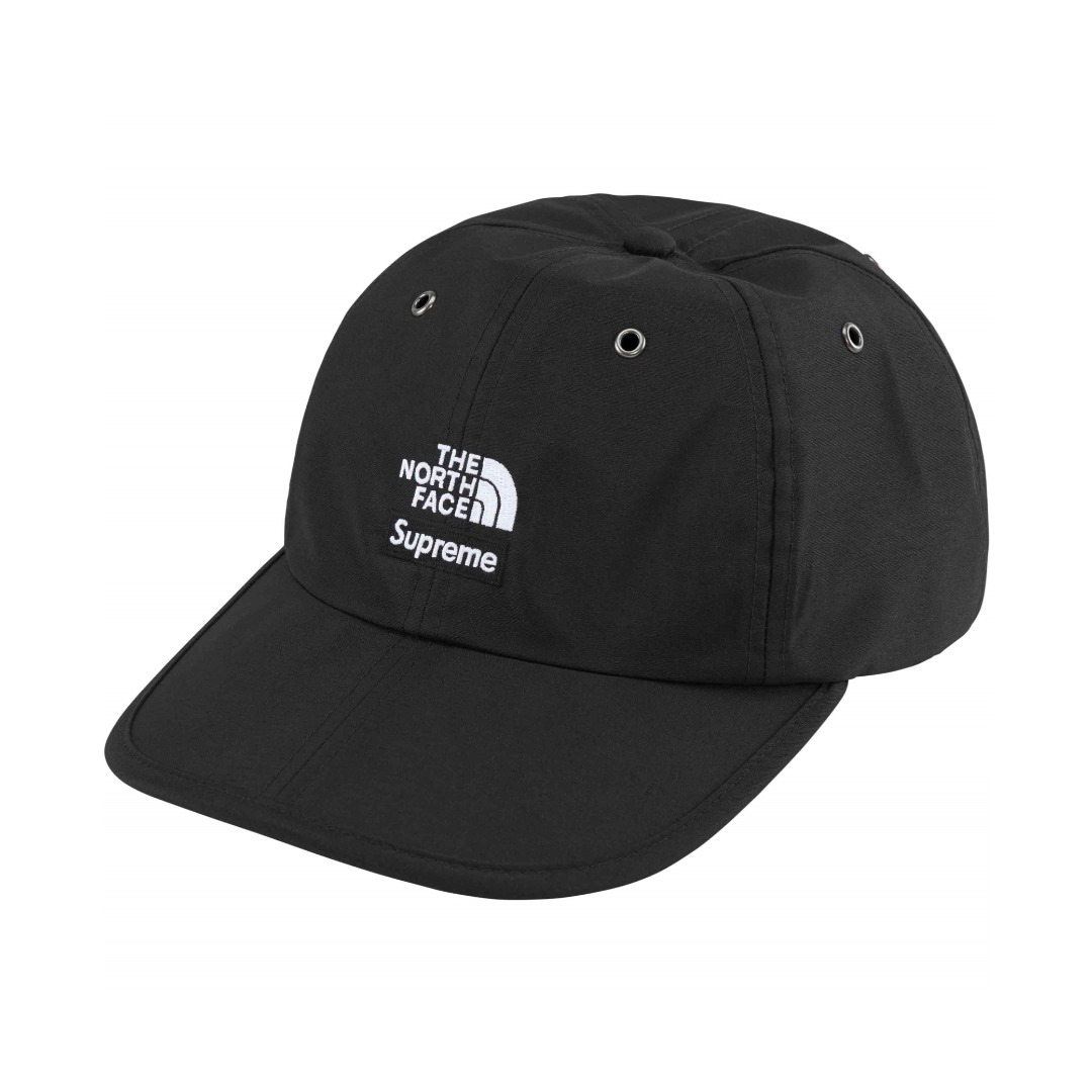 Supreme x The North Face Split 6-Panel 'Black' - DesignerGu