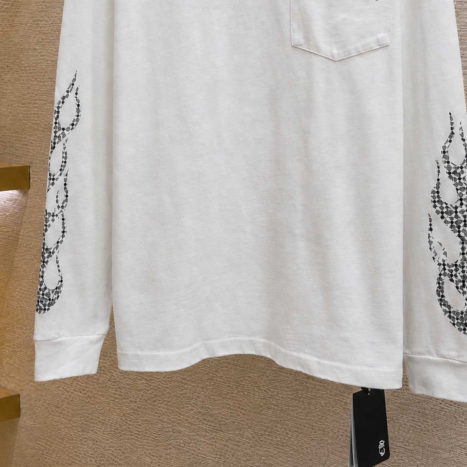 Chrome Hearts Flame Sleeve Long Sleeve  - DesignerGu