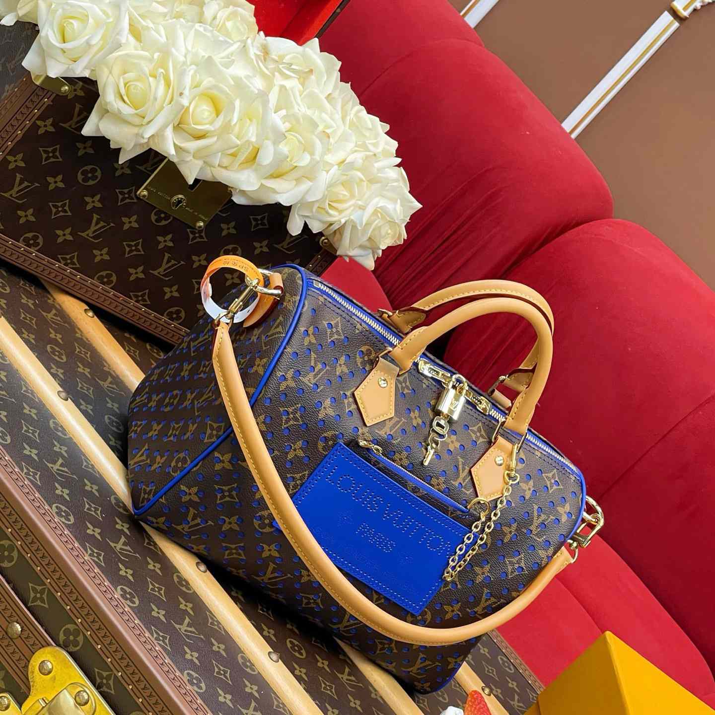 Louis Vuitton Speedy Soft 30 M29143 - DesignerGu