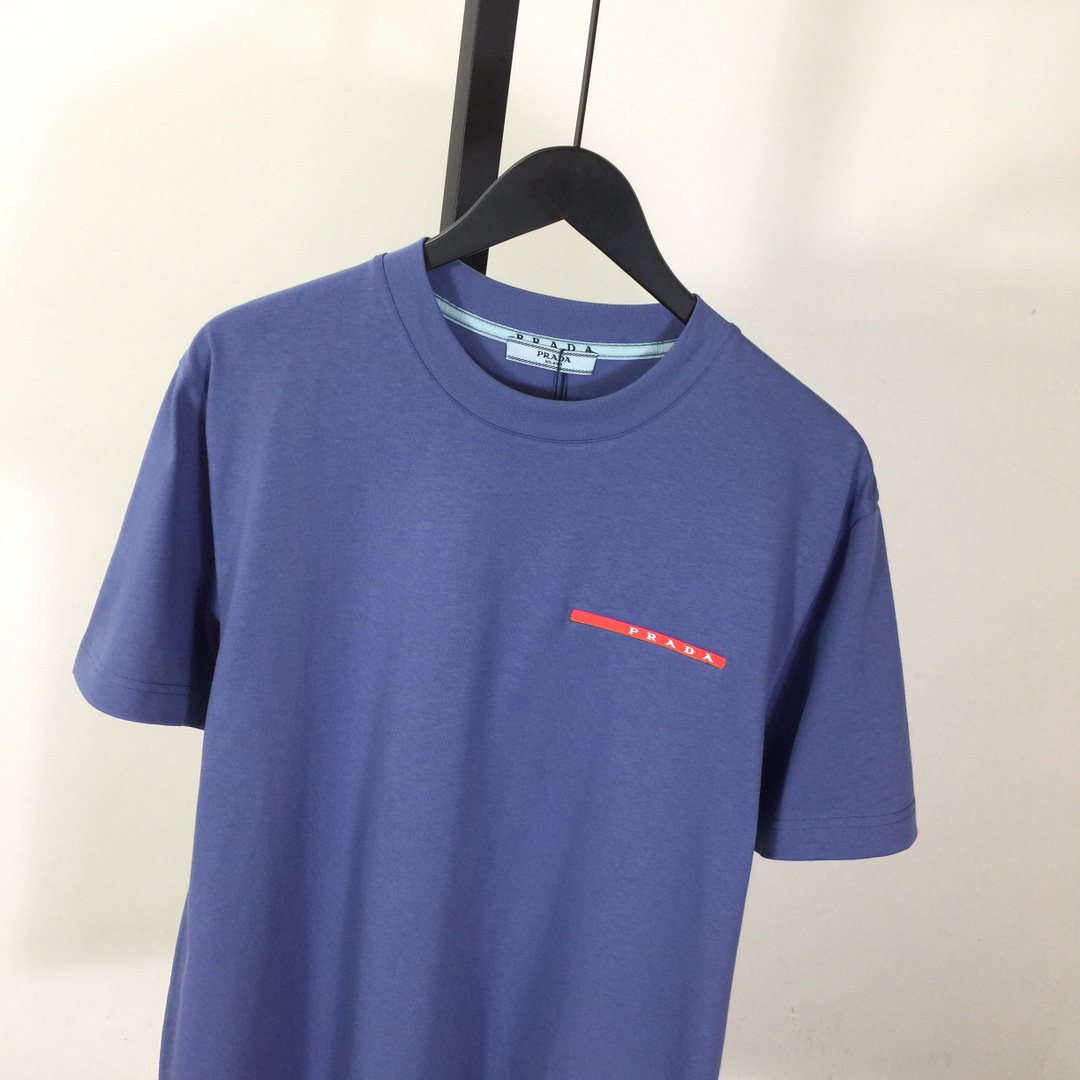 Prada Piqué T-Shirt - DesignerGu