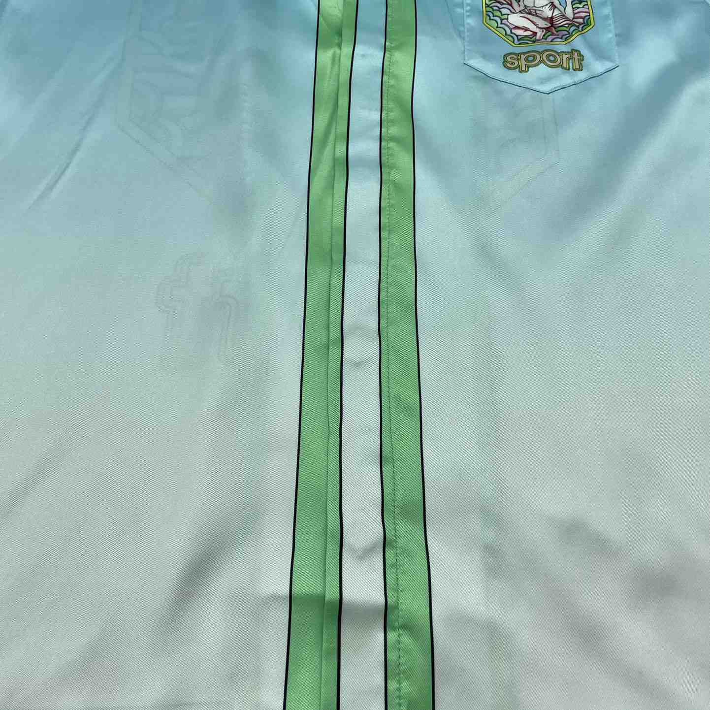 Casablanca Cuban Collar Short-Sleeve Shirt 'Casa Sport' CA3446 - DesignerGu