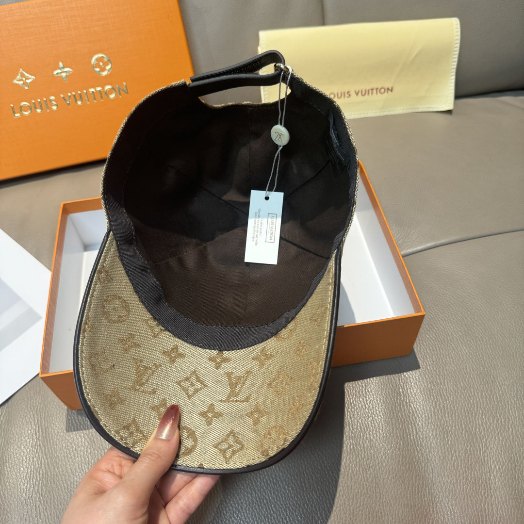 Louis Vuitton Denim Cap - DesignerGu