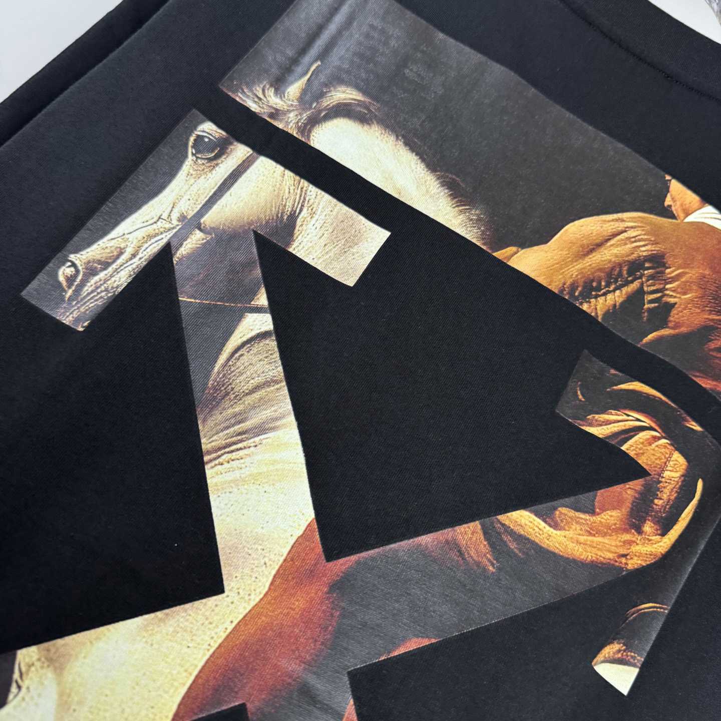 Off-White Renaissance Arrows Grafik T-Shirt 'Black' - DesignerGu