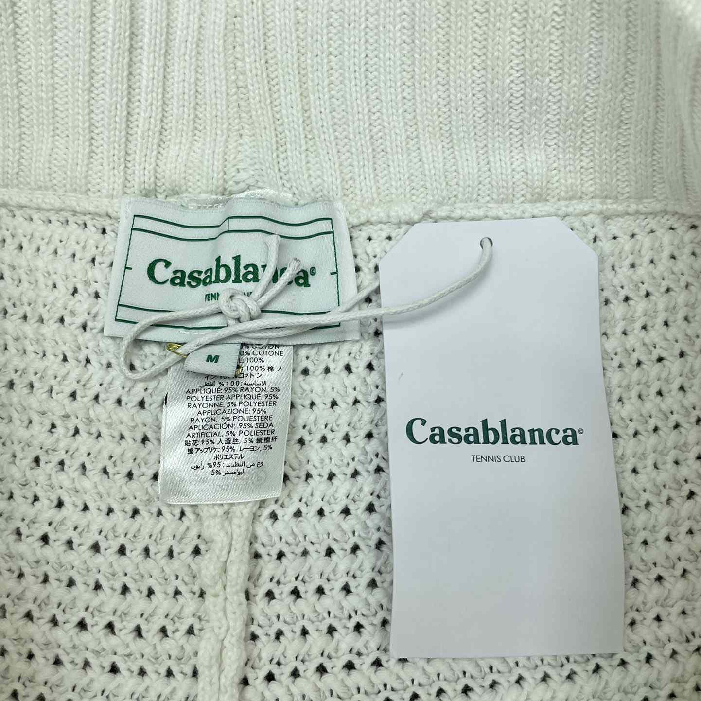 Casablanca Crochet Tennis Shorts N1039 - DesignerGu