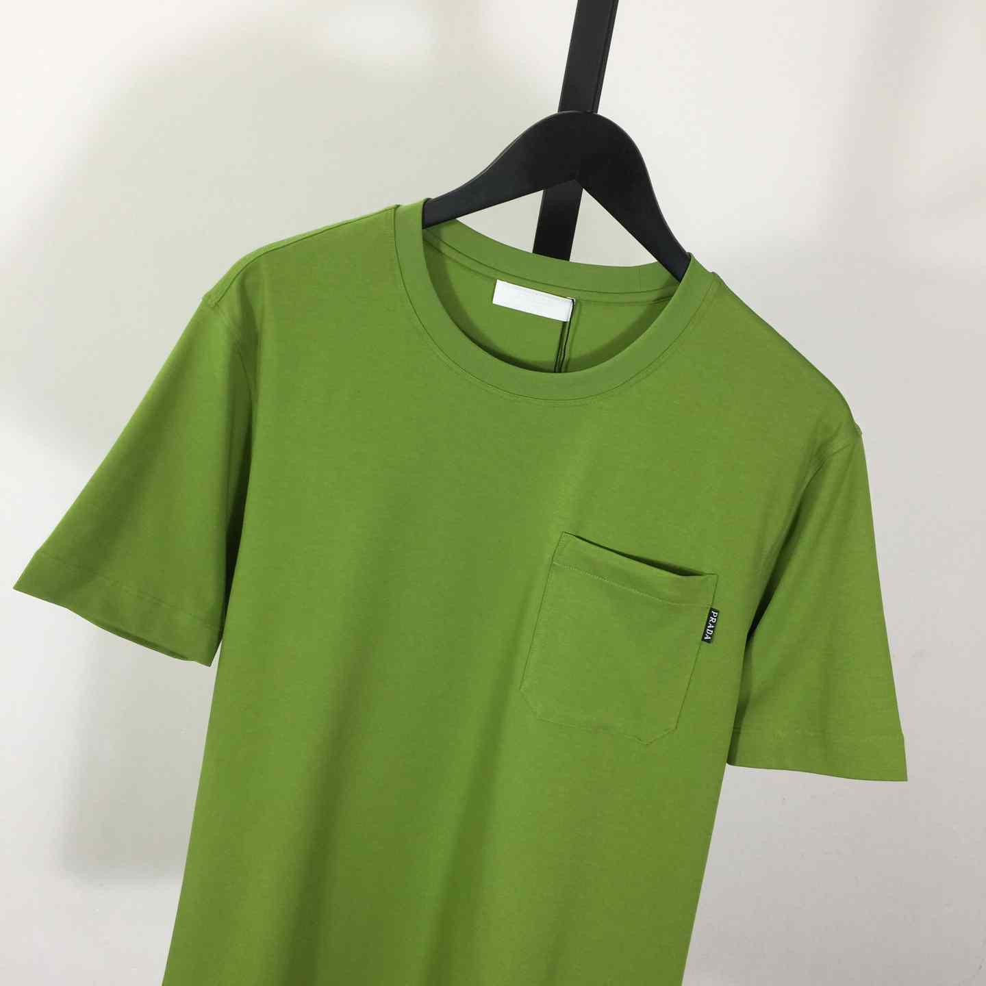 Prada Cotton Pocket T-Shirt - DesignerGu