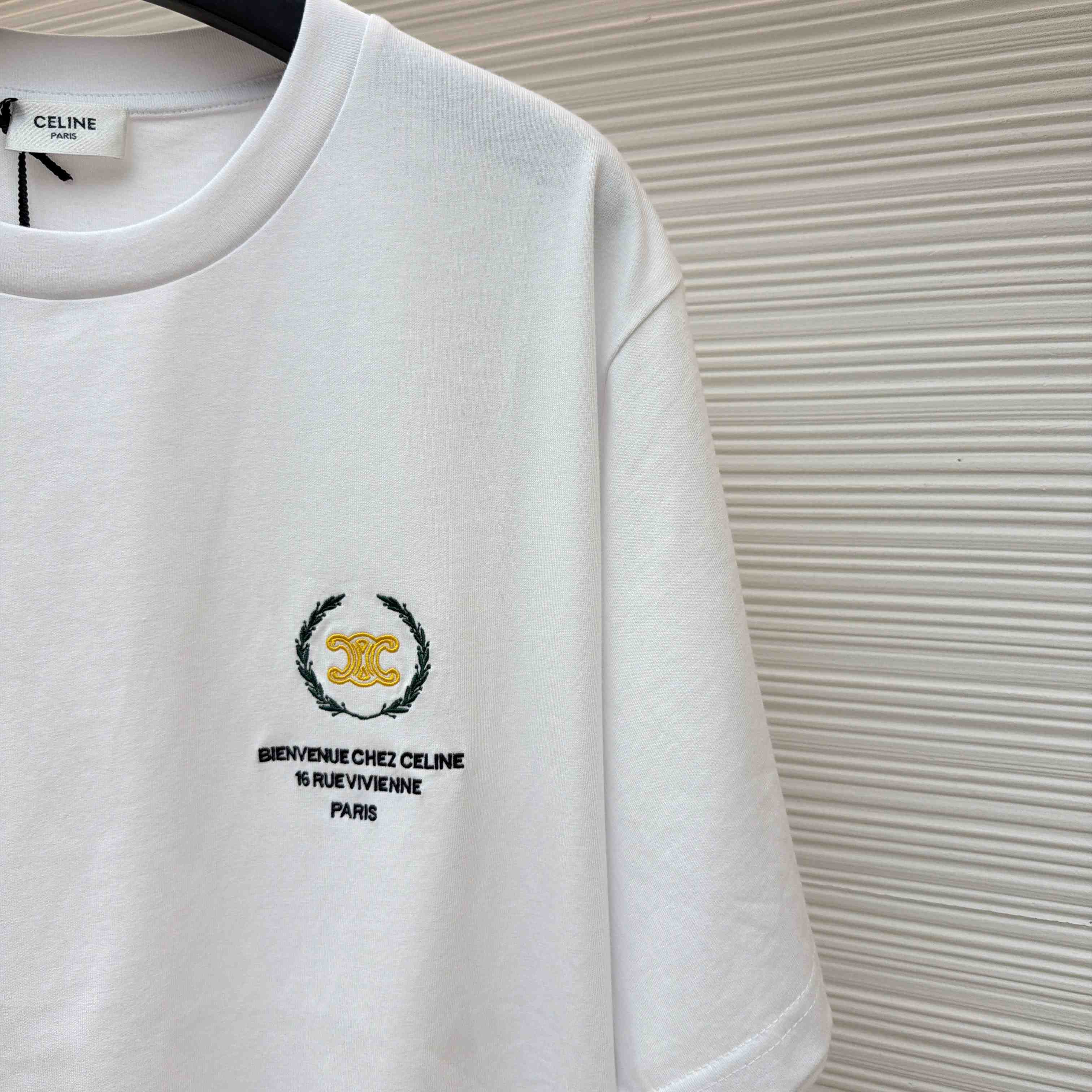 Celine T-shirt IN Cotton Jersey - DesignerGu