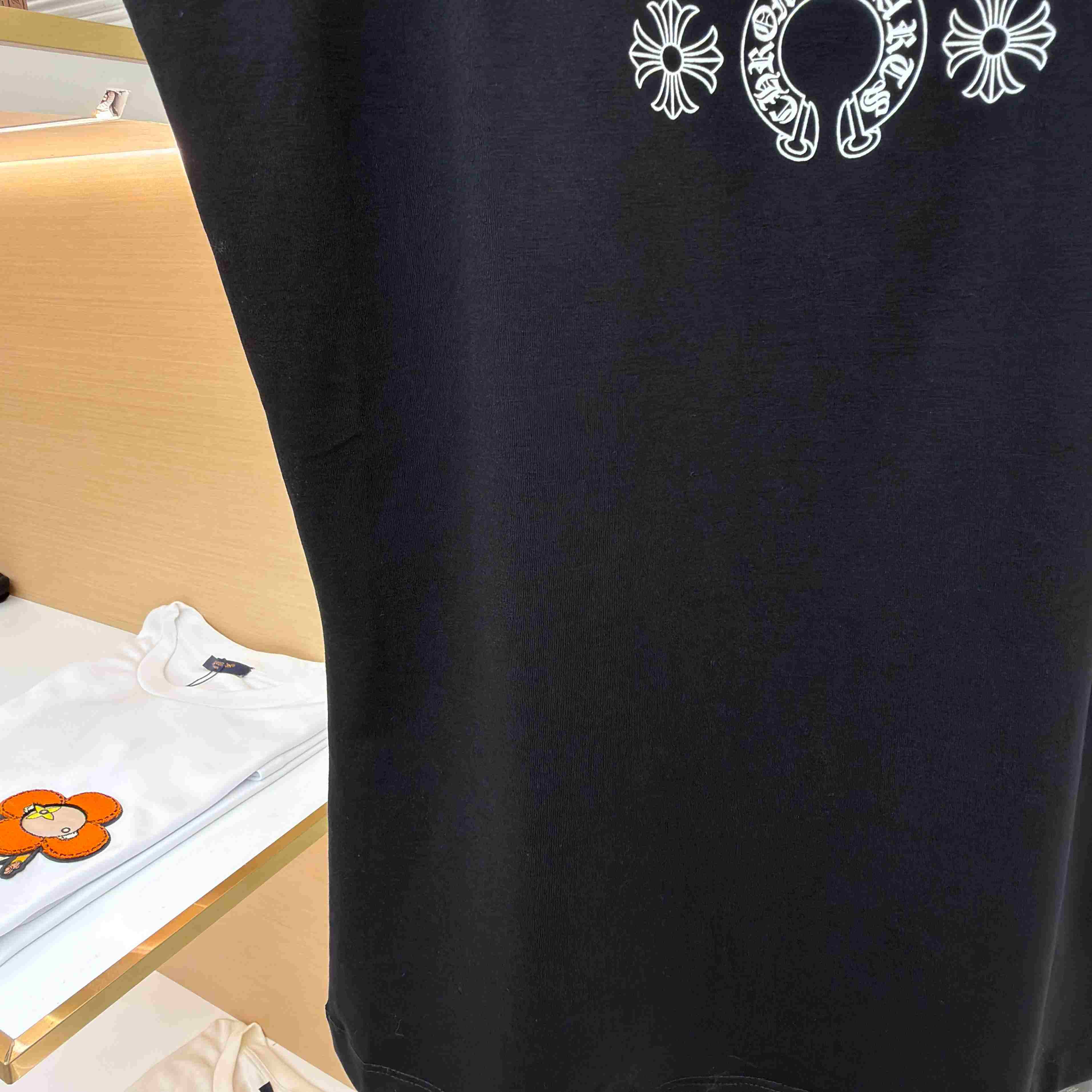 Chrome Hearts Roller Skates Black Horseshoe Tank Top - DesignerGu