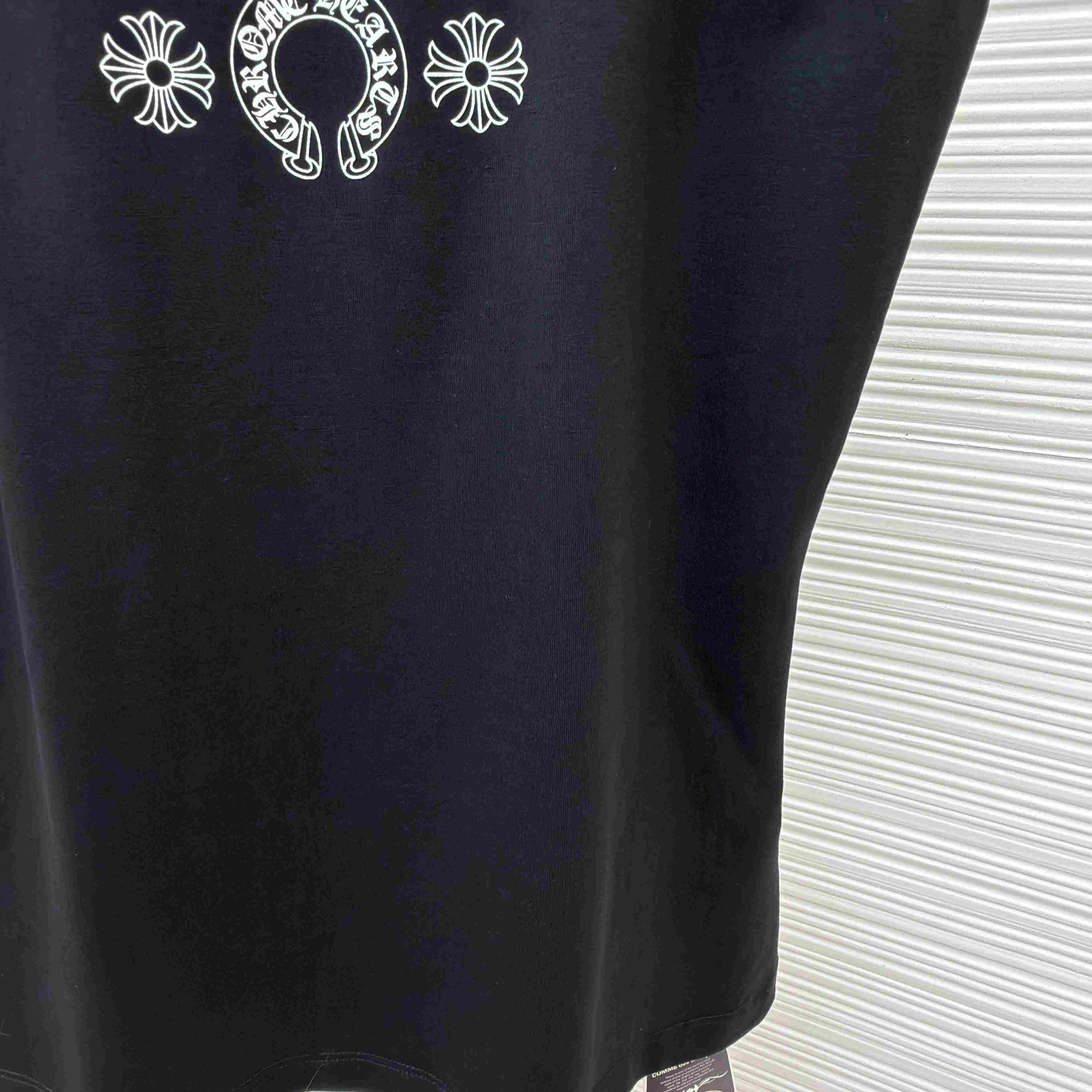 Chrome Hearts Roller Skates Black Horseshoe Tank Top - DesignerGu