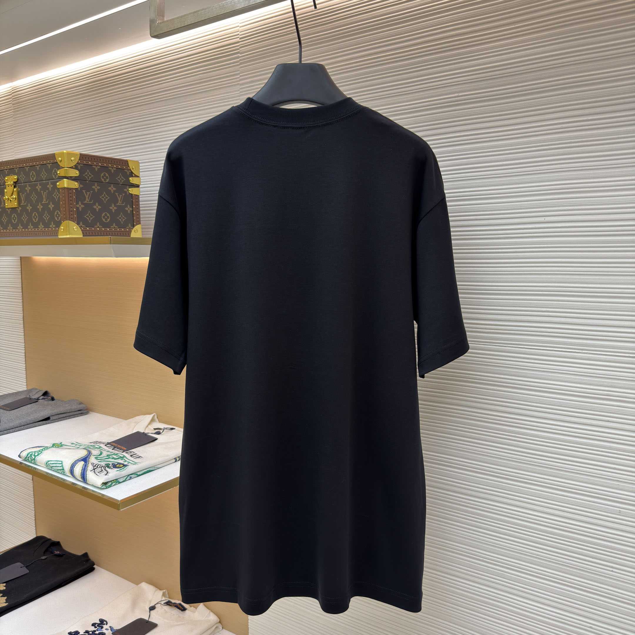 Dior T-shirt Met Borduursel, Relaxed-Fit - DesignerGu