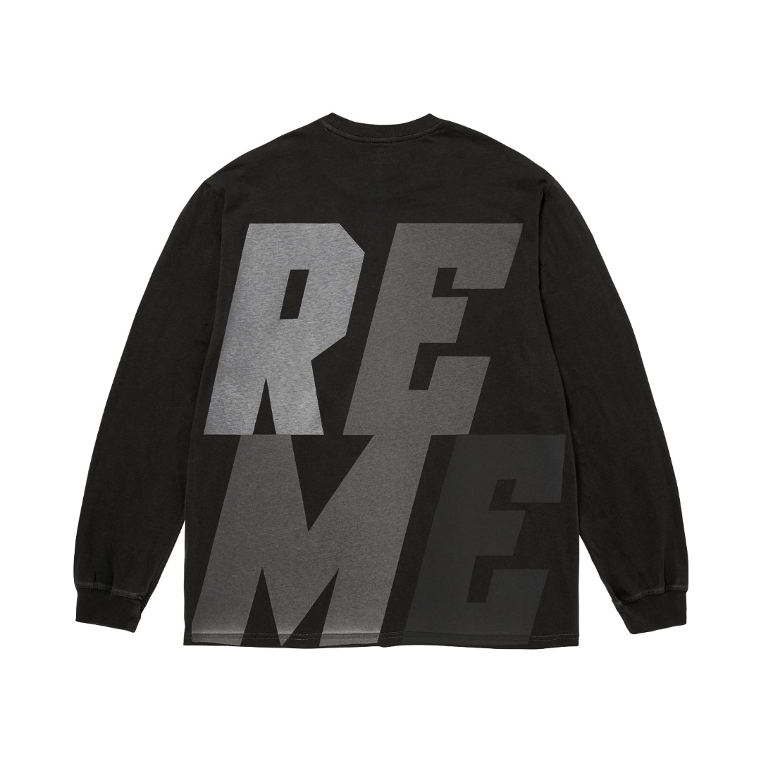 Supreme Reflective Long-Sleeve Top 'Black' - DesignerGu