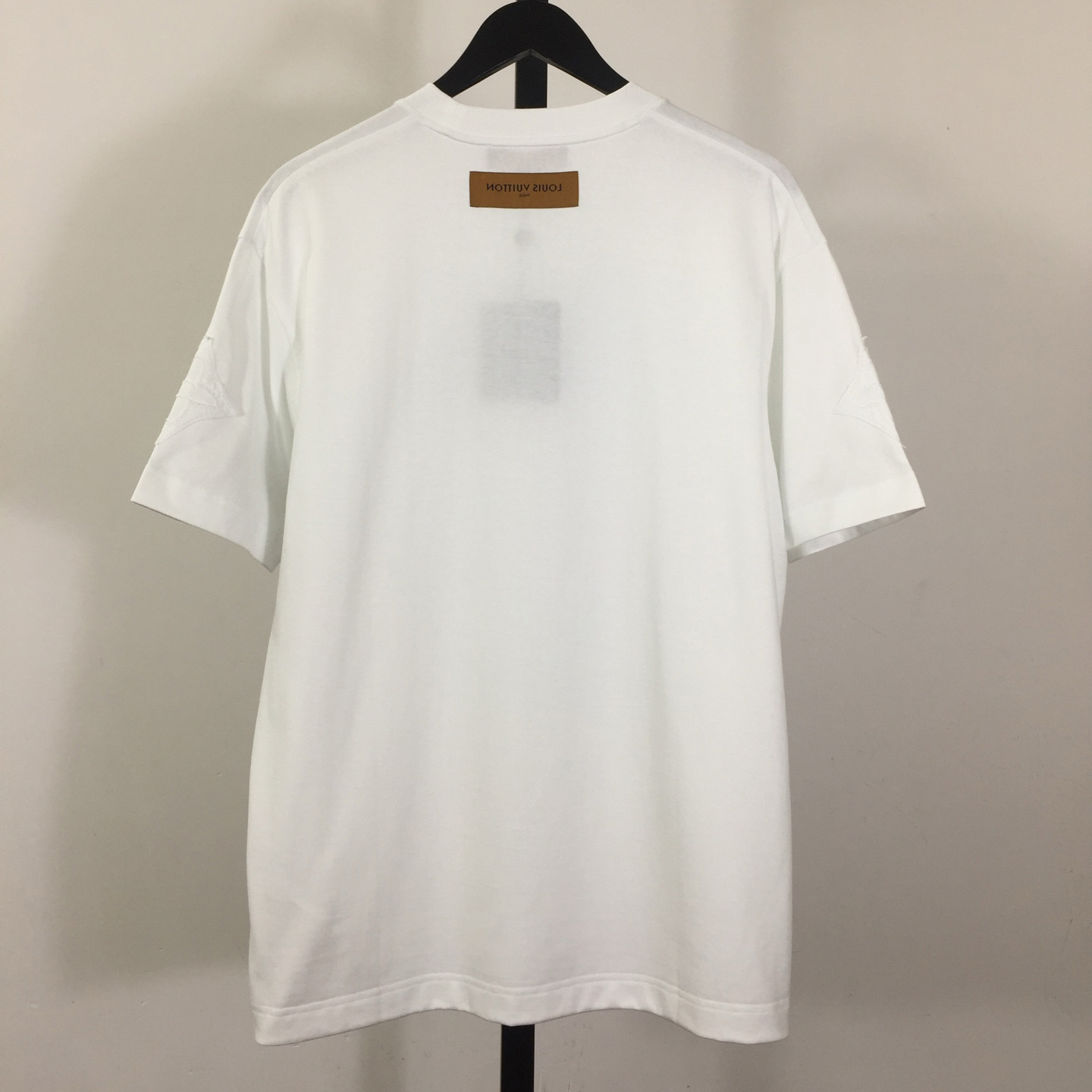 Louis Vuitton Logo Cotton T-Shirt  - DesignerGu