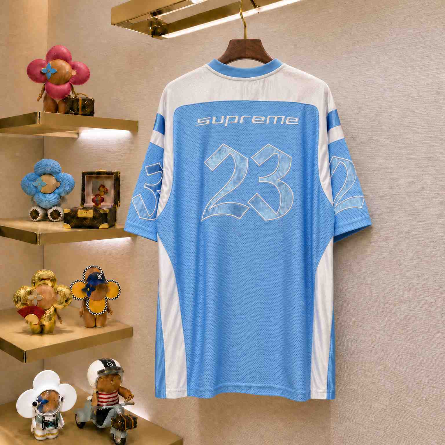 Supreme x Jordan Warm Up Jersey  - DesignerGu