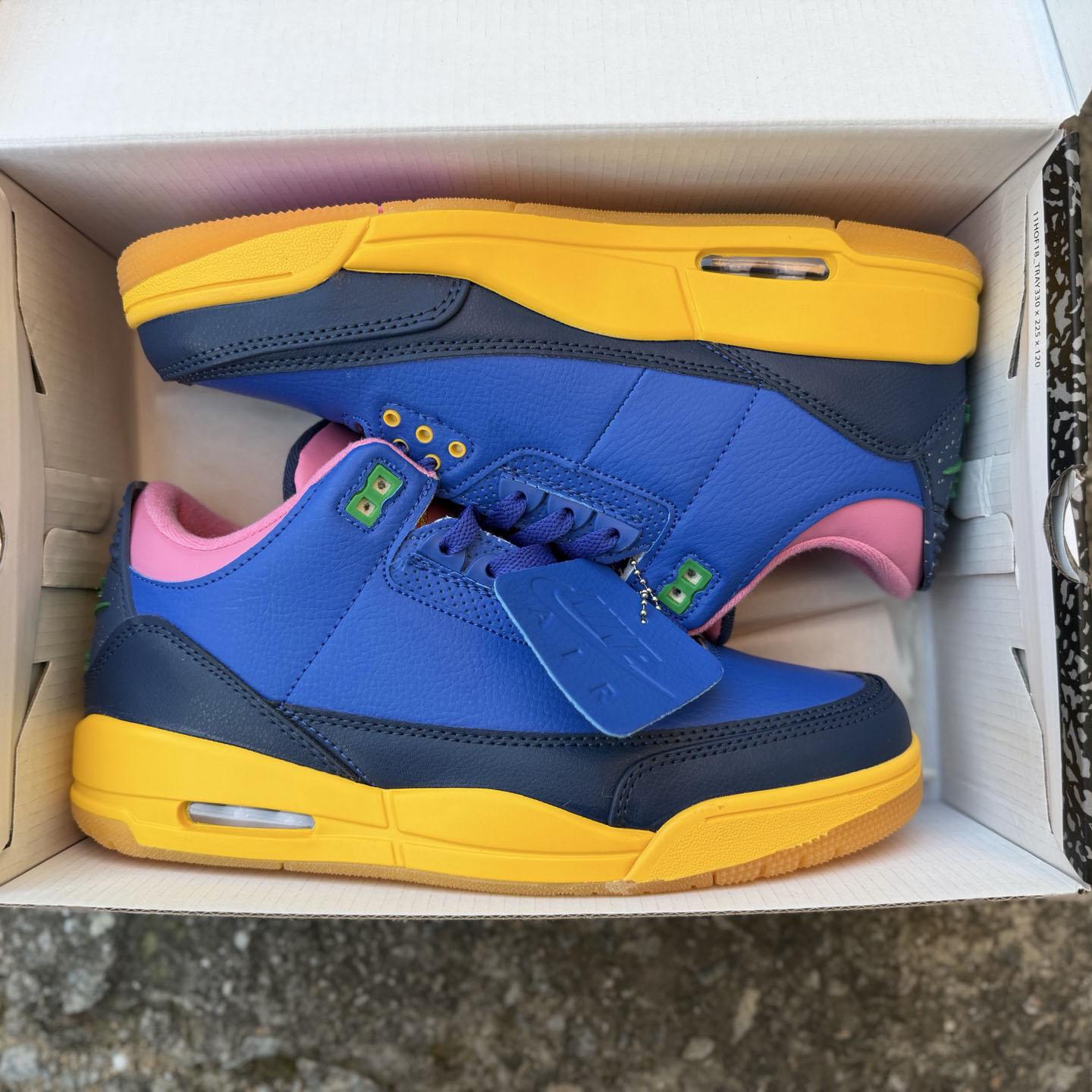  Jordan Air Jordan 3 Retro OG Brasil Sneaker 930155-003  - DesignerGu