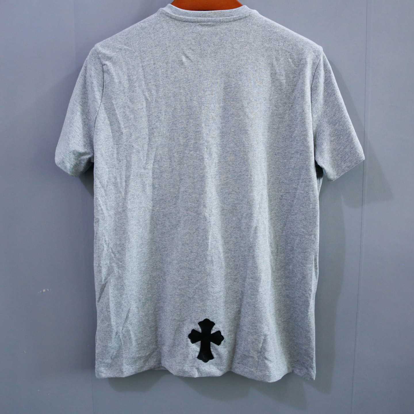 Chrome Hearts Henley Cross Patch T-Shirt - DesignerGu
