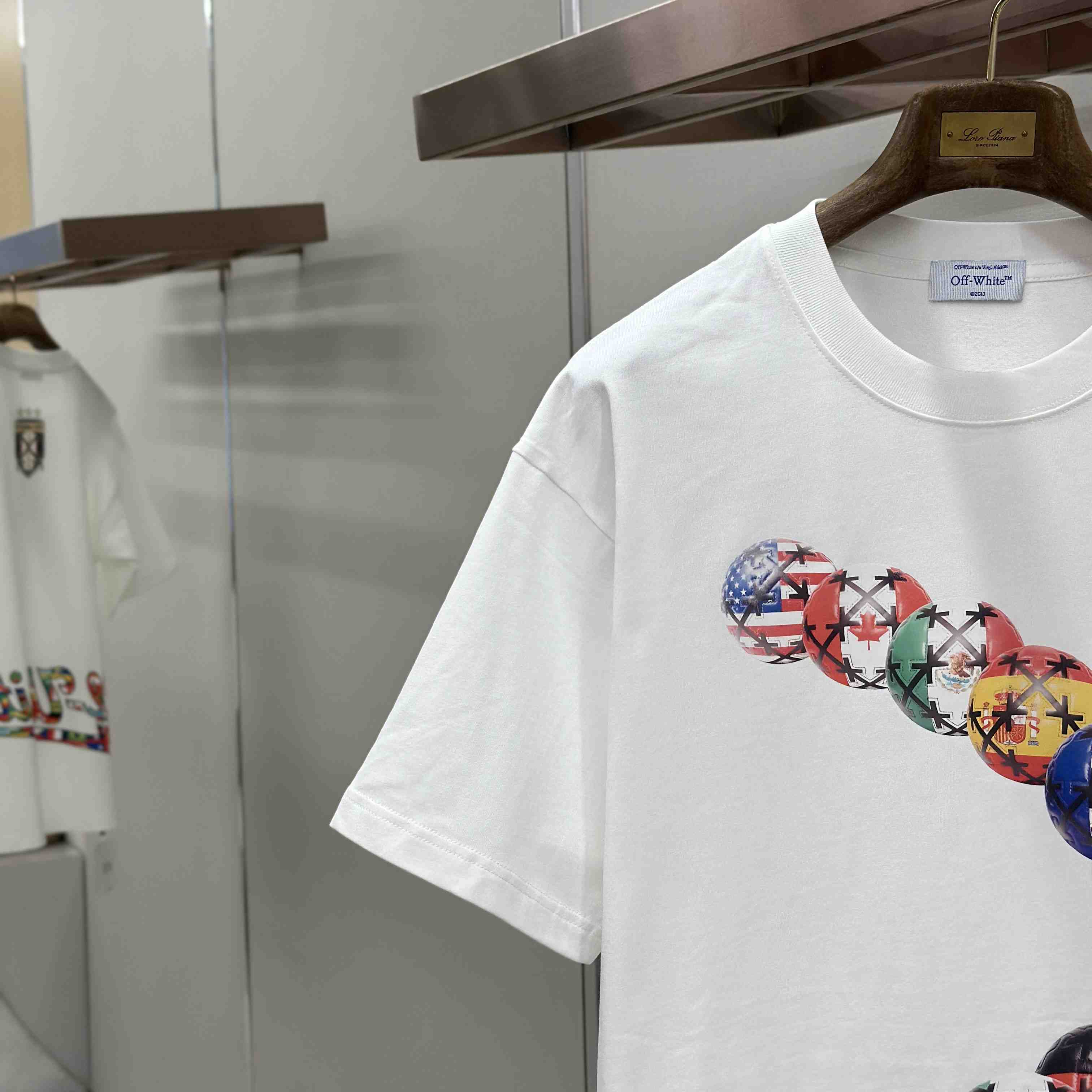 Off-White Soccer '26 Tech T-Shirt - DesignerGu