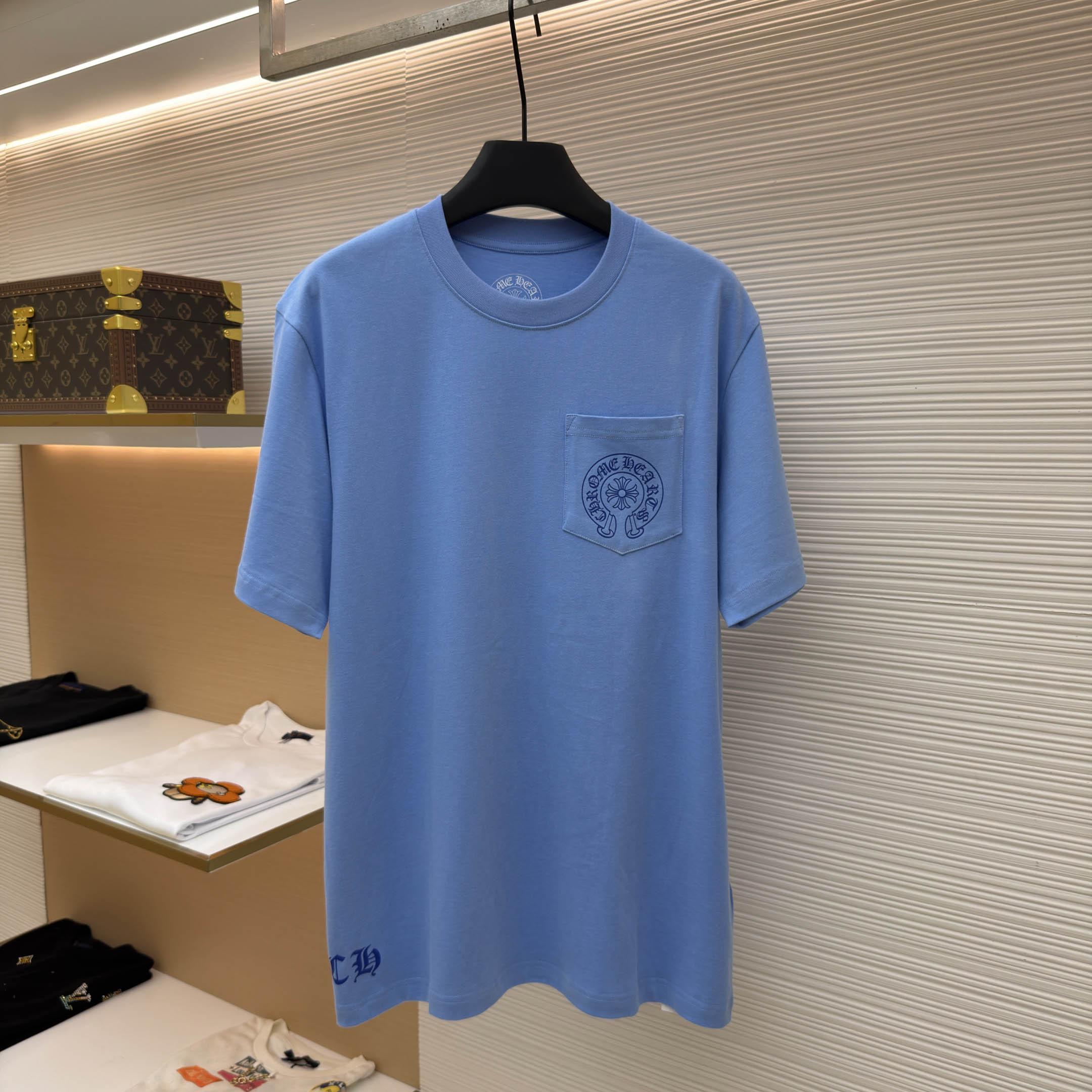 Chrome Hearts Miami Exclusive Horseshoe Short Sleeve Tee - DesignerGu