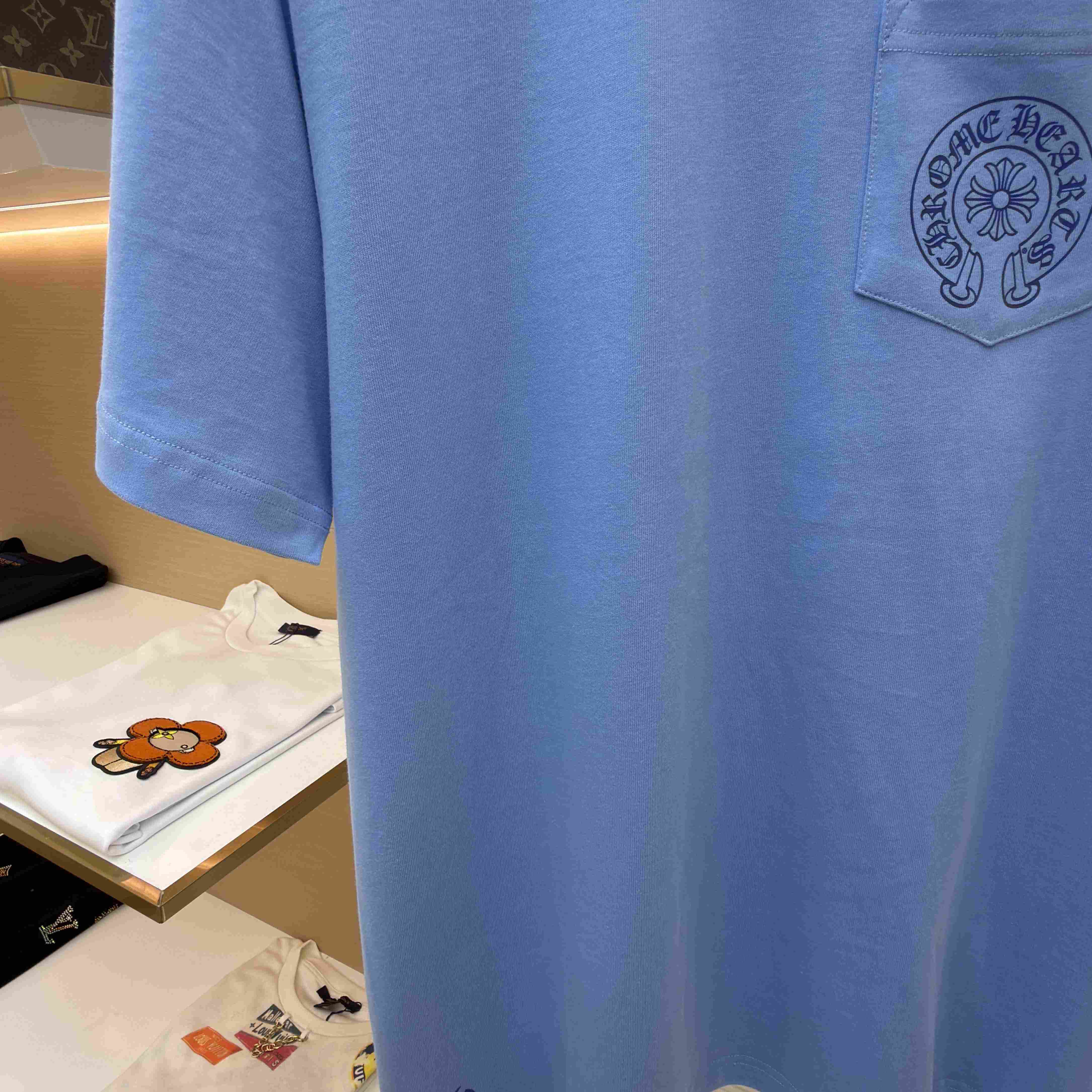 Chrome Hearts Miami Exclusive Horseshoe Short Sleeve Tee - DesignerGu