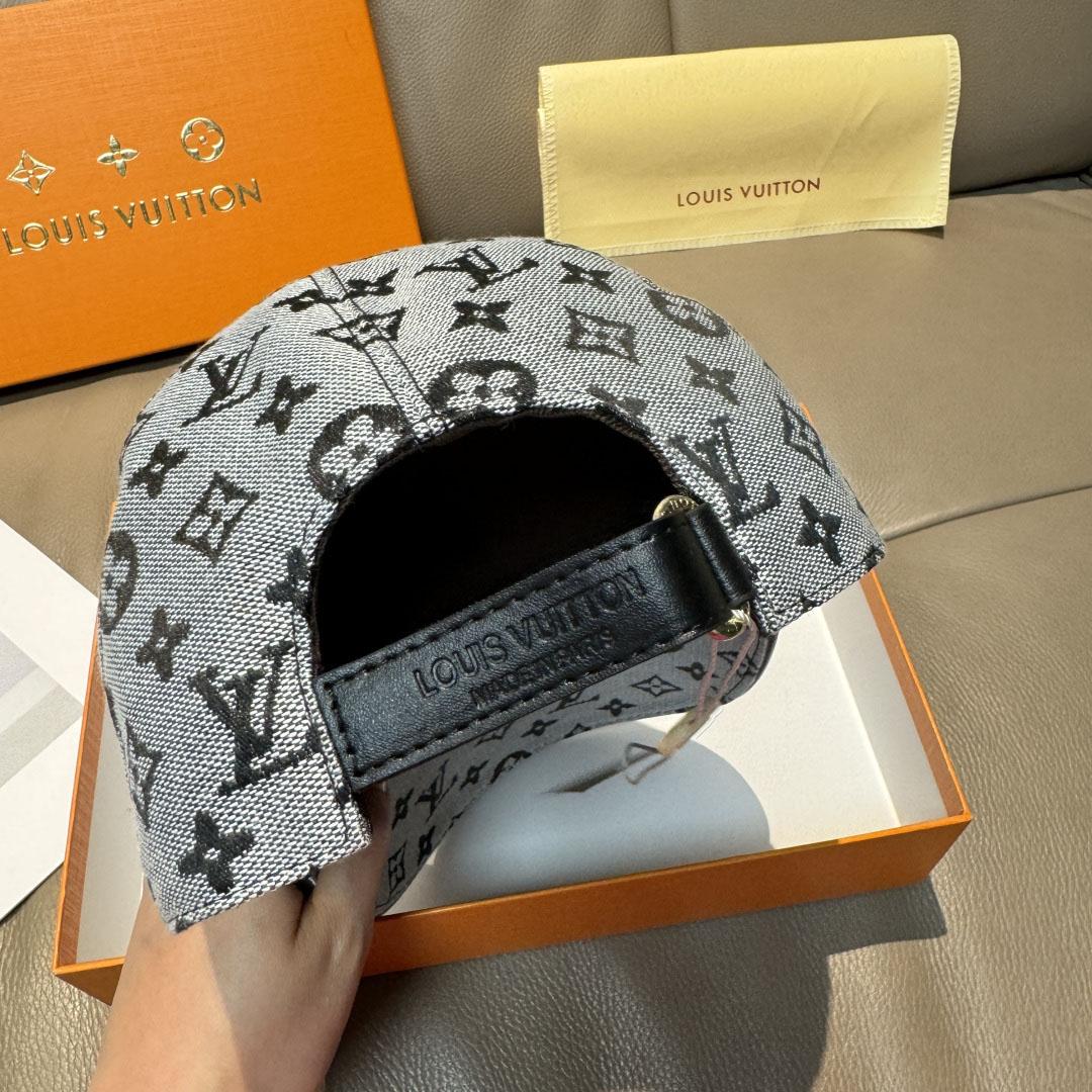 Louis Vuitton Denim Cap - DesignerGu