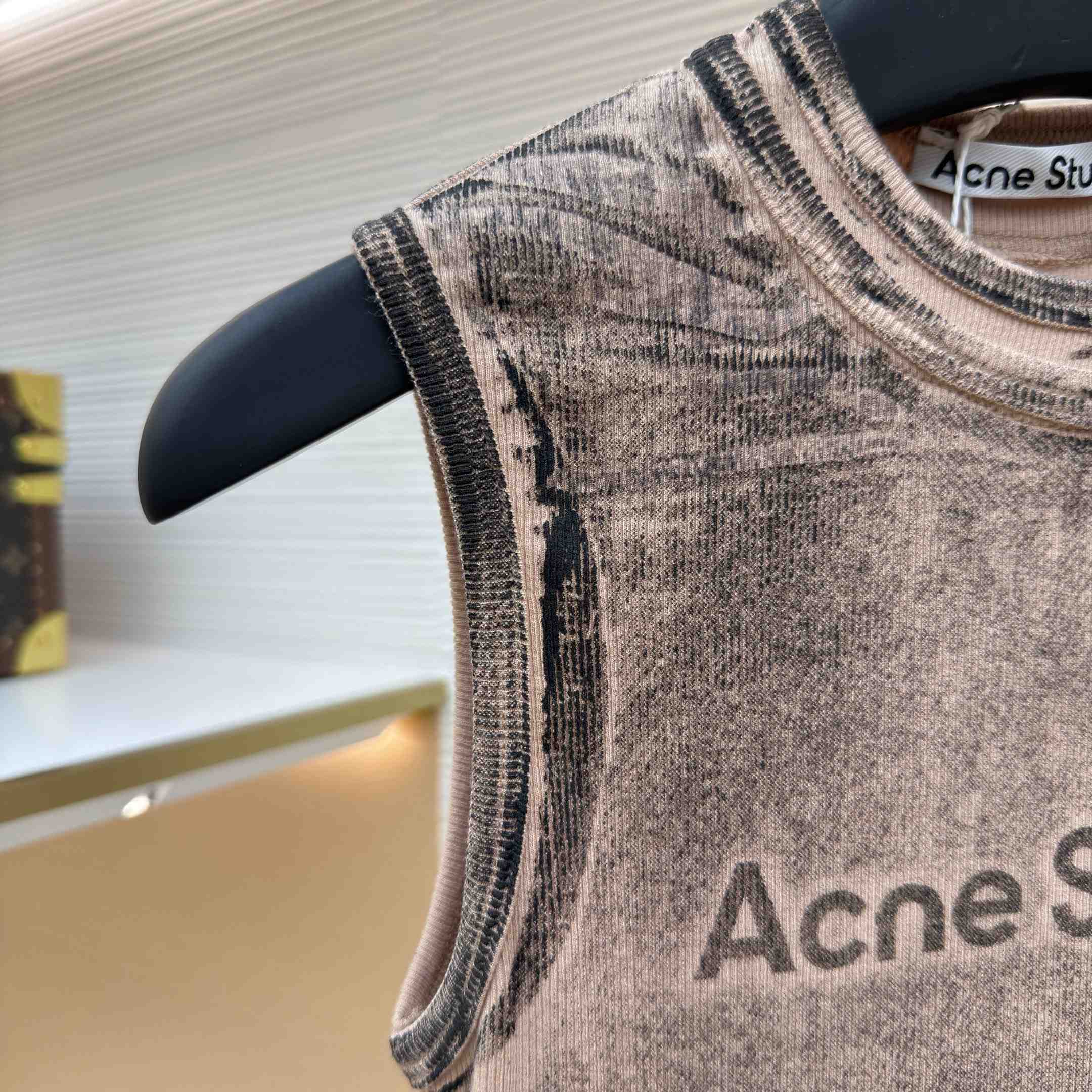 Acne Studios Layered Logo Tank Top - DesignerGu