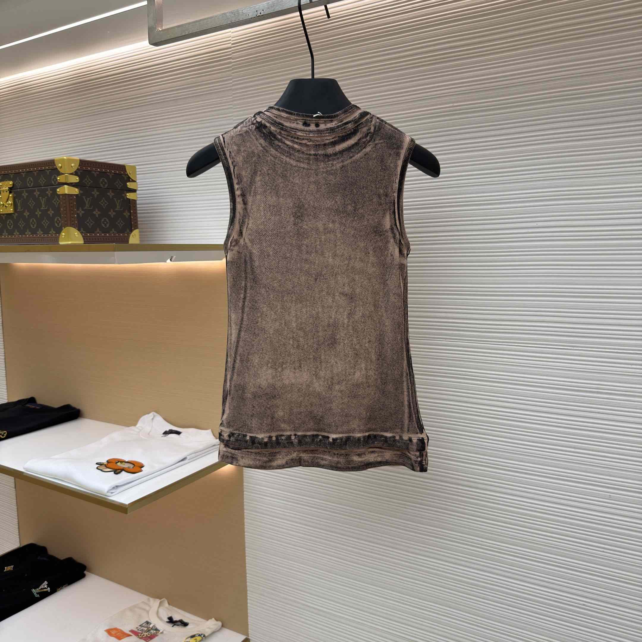 Acne Studios Layered Logo Tank Top - DesignerGu