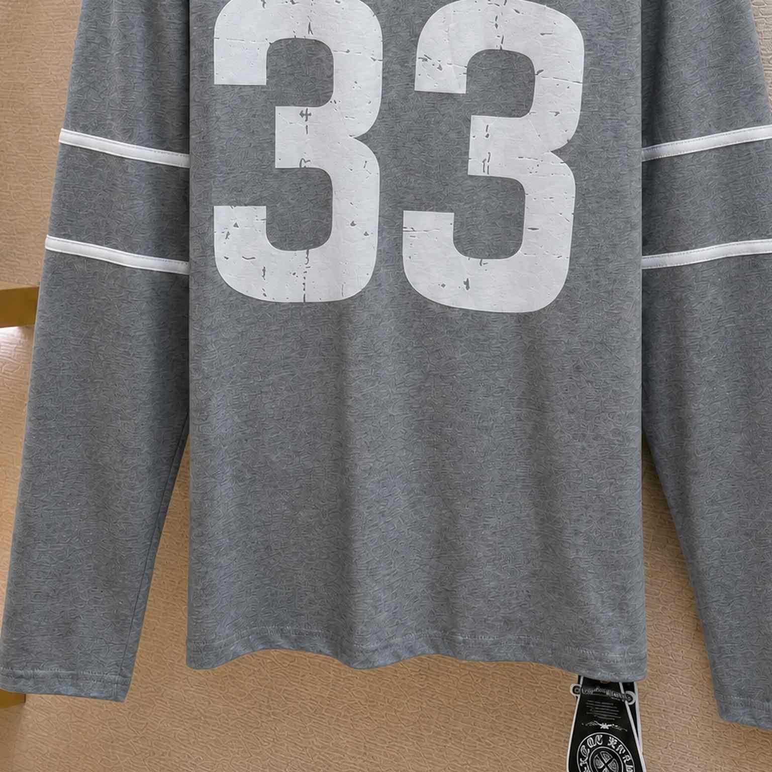 Chrome Hearts #33 Long-Sleeve 'Gray' - DesignerGu