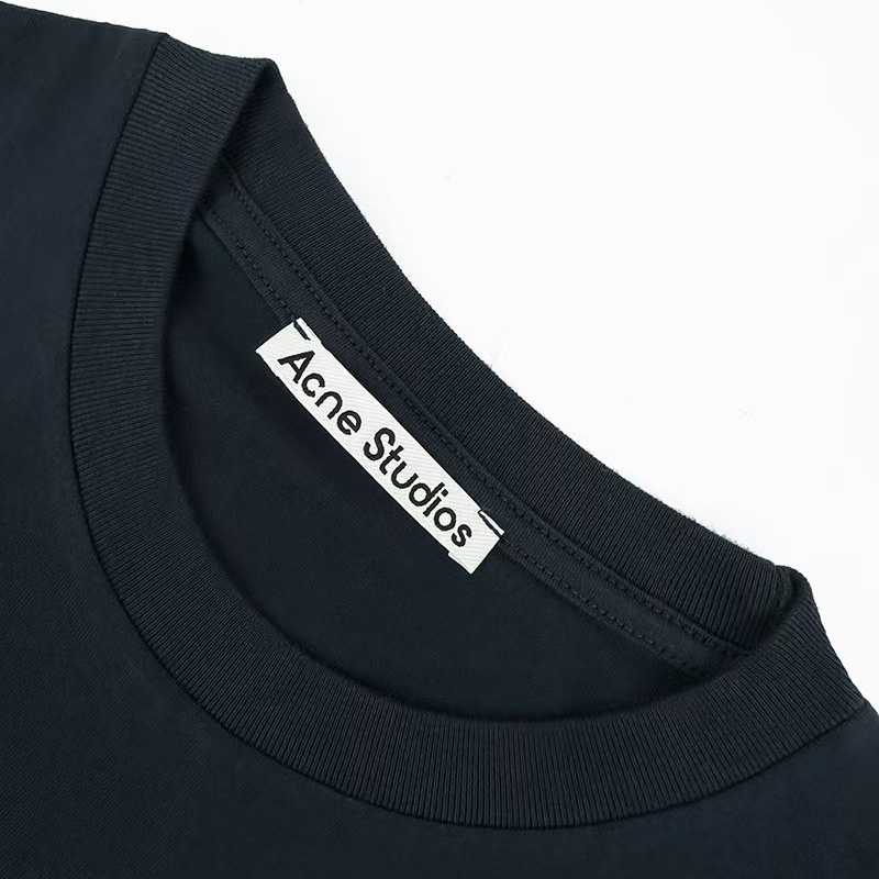 Acne Studios Jersey T-shirt With Logo - DesignerGu