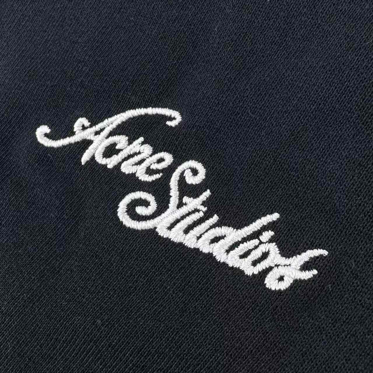 Acne Studios Fleece Logo Sweatpants - DesignerGu