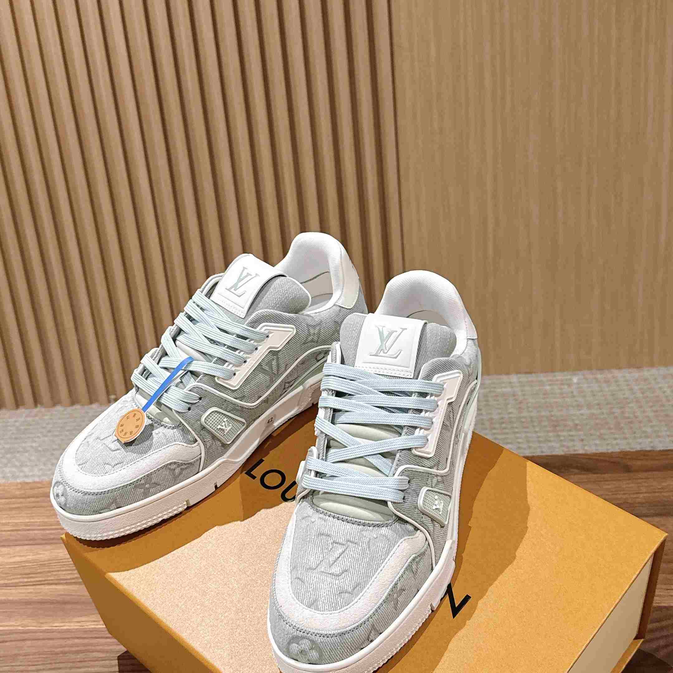 Louis Vuitton LV Trainer Sneaker  1AK7OE（upon uk size） - DesignerGu