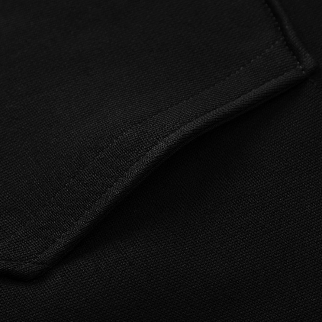 Amiri Black Relaxed Zip-Up Hoodie - DesignerGu