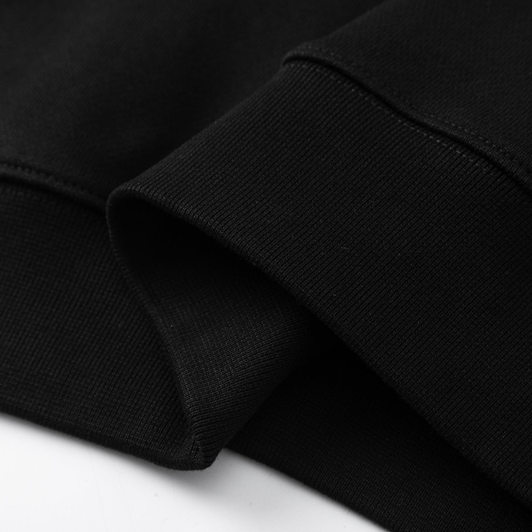 Amiri Black Relaxed Zip-Up Hoodie - DesignerGu