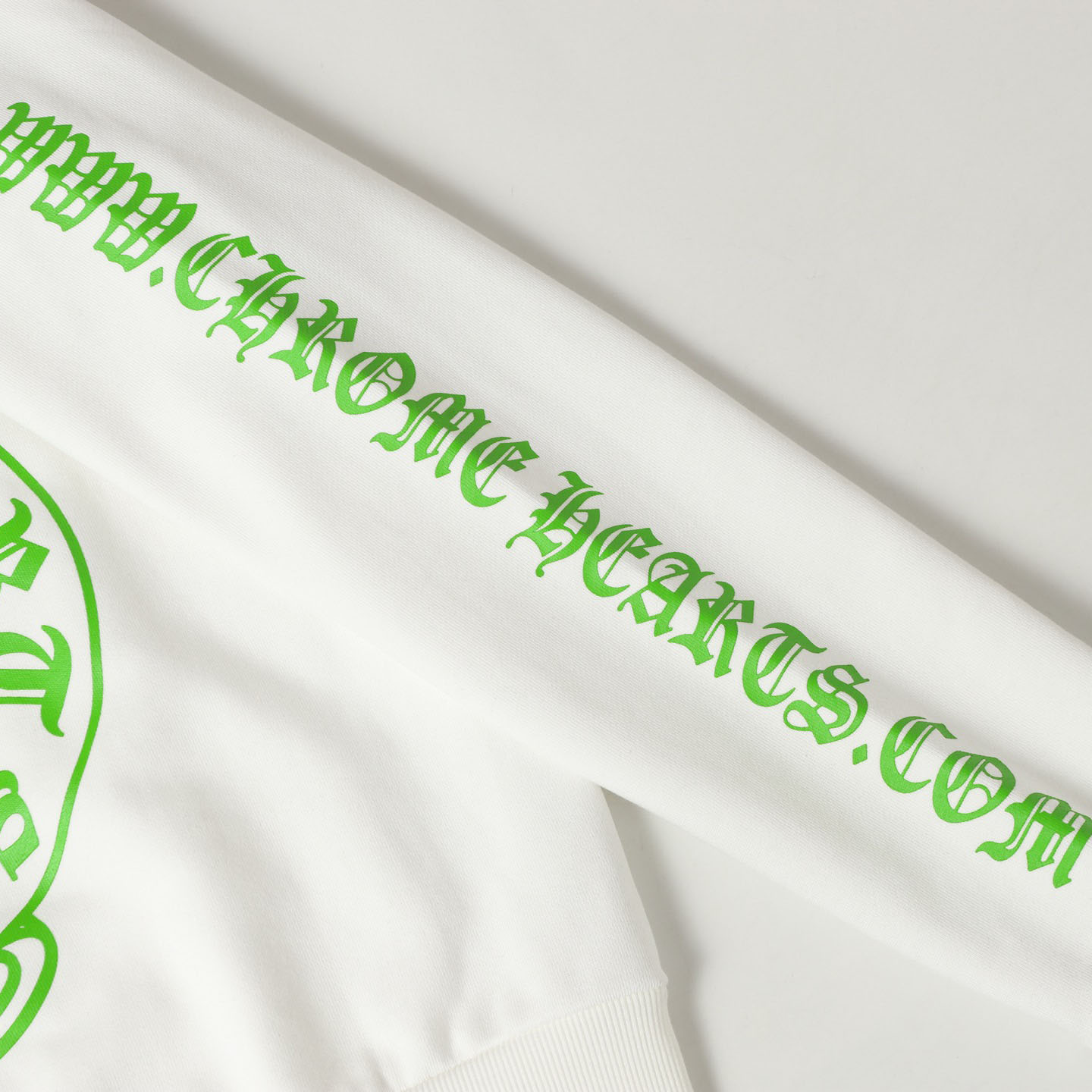 Chrome Hearts White Leather Cross Horseshoe Hoodie - DesignerGu