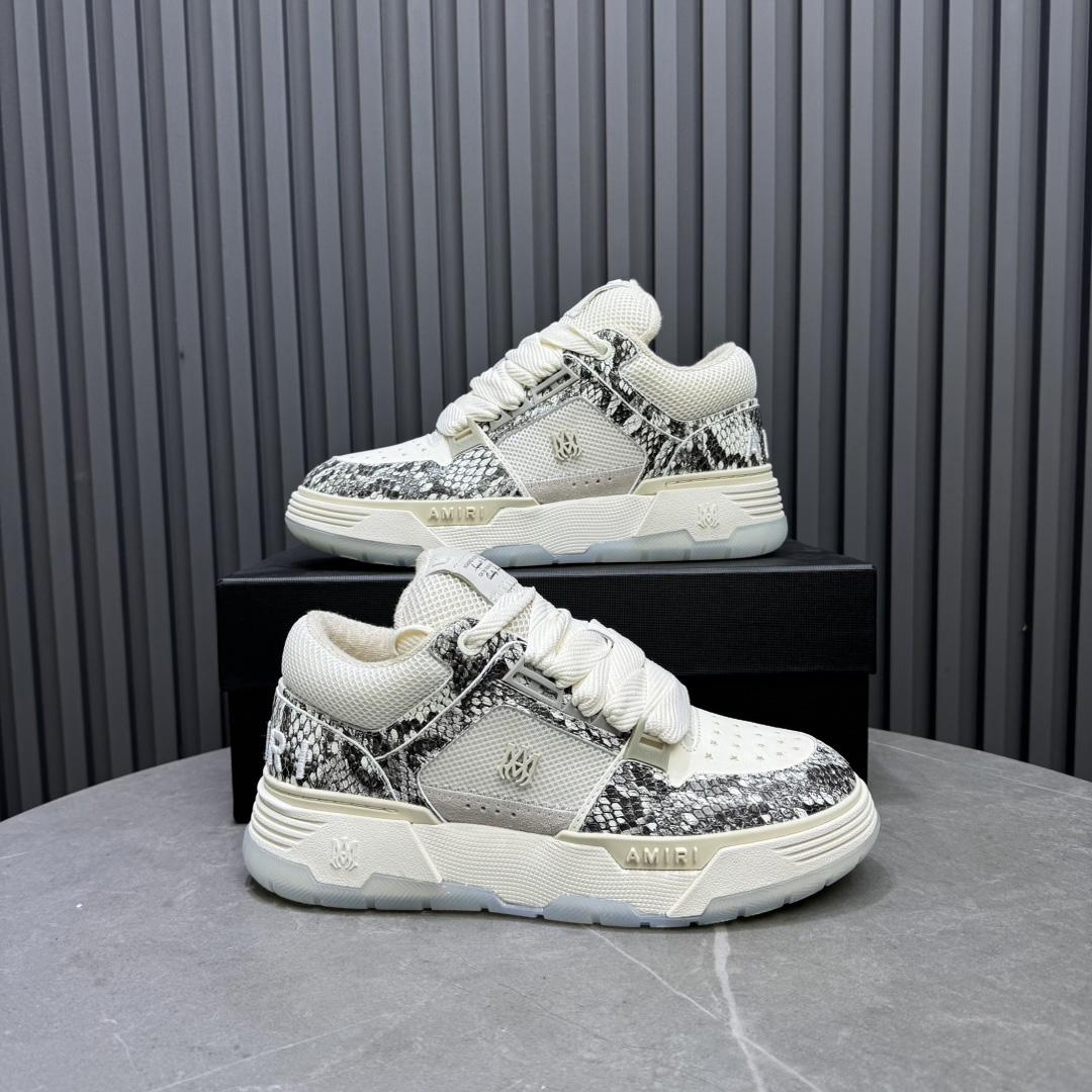 Amiri MA-1 'Snakeskin Alabaster' - DesignerGu