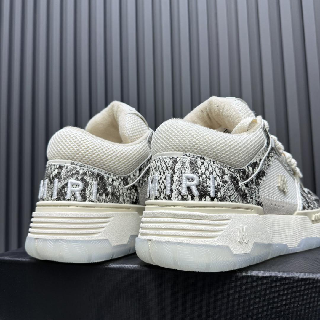 Amiri MA-1 'Snakeskin Alabaster' - DesignerGu