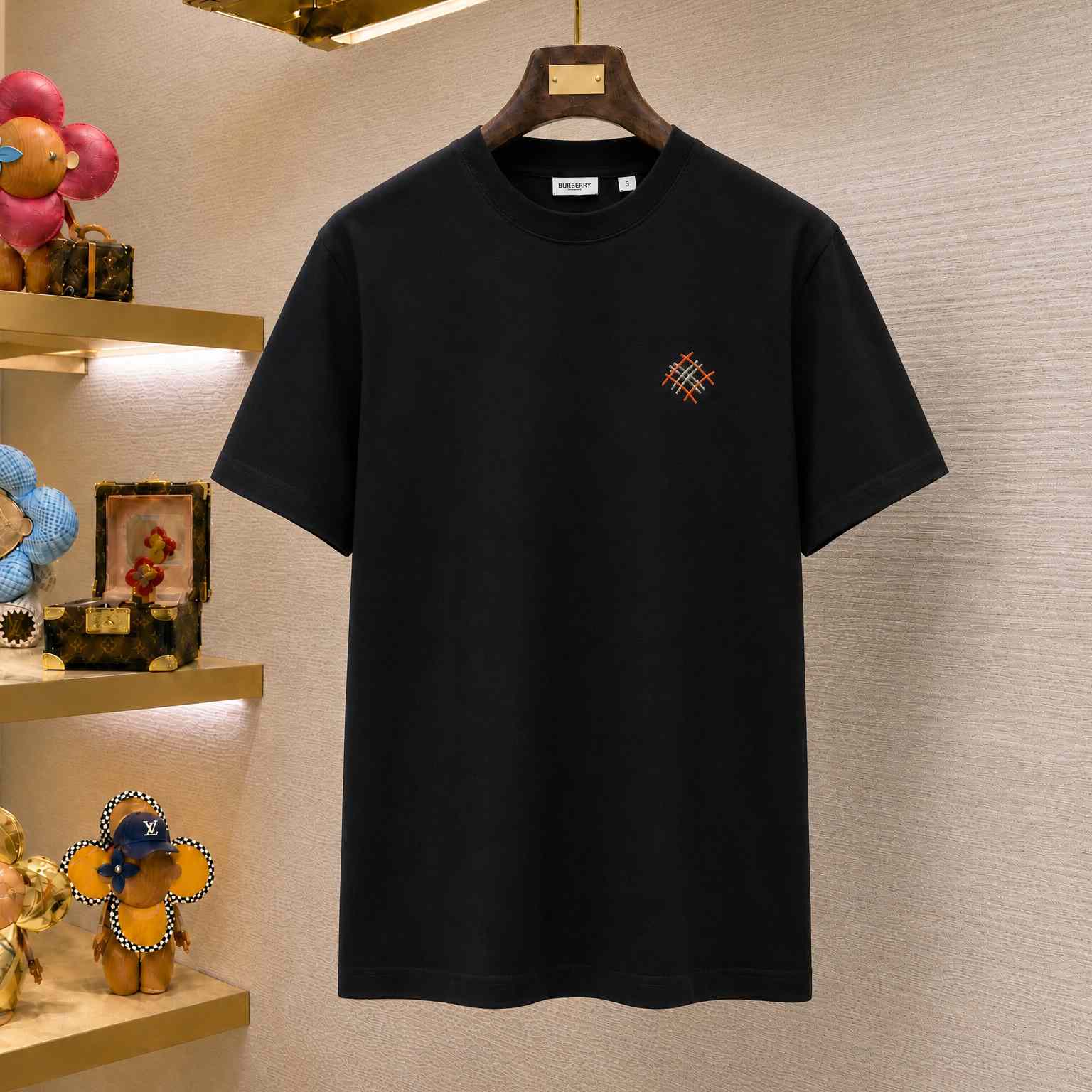 Burberry Logo Cotton T-shirt - DesignerGu