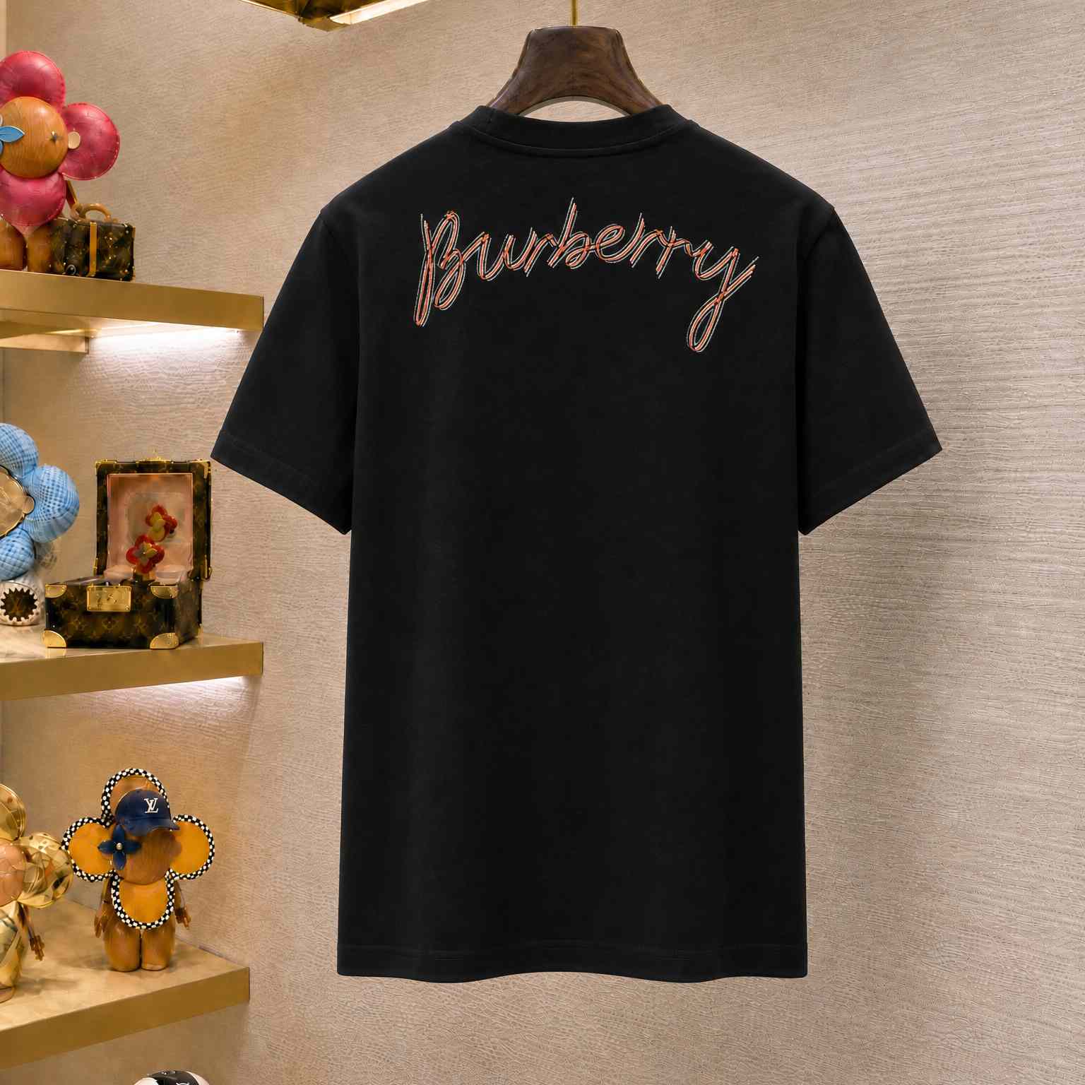 Burberry Logo Cotton T-shirt - DesignerGu