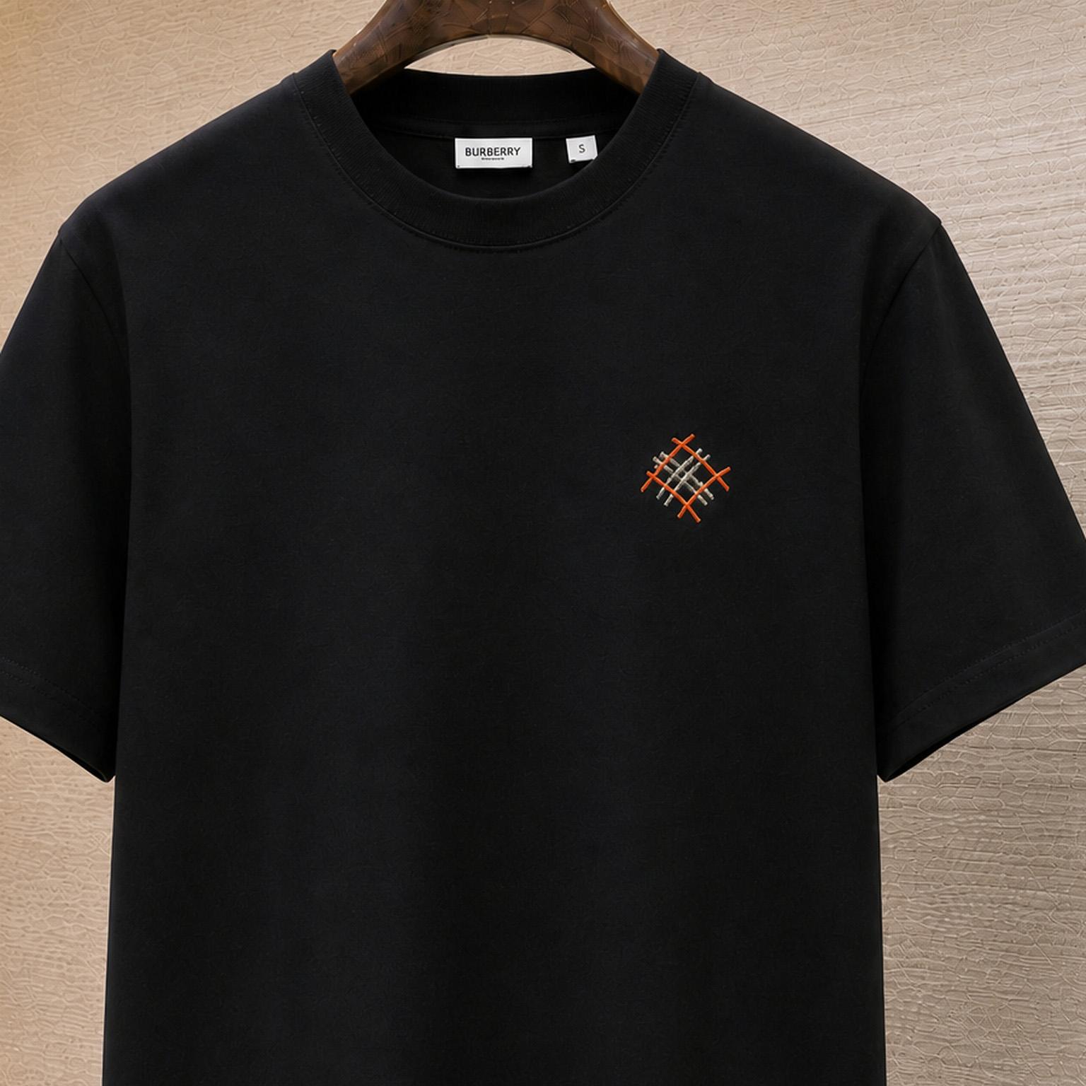 Burberry Logo Cotton T-shirt - DesignerGu