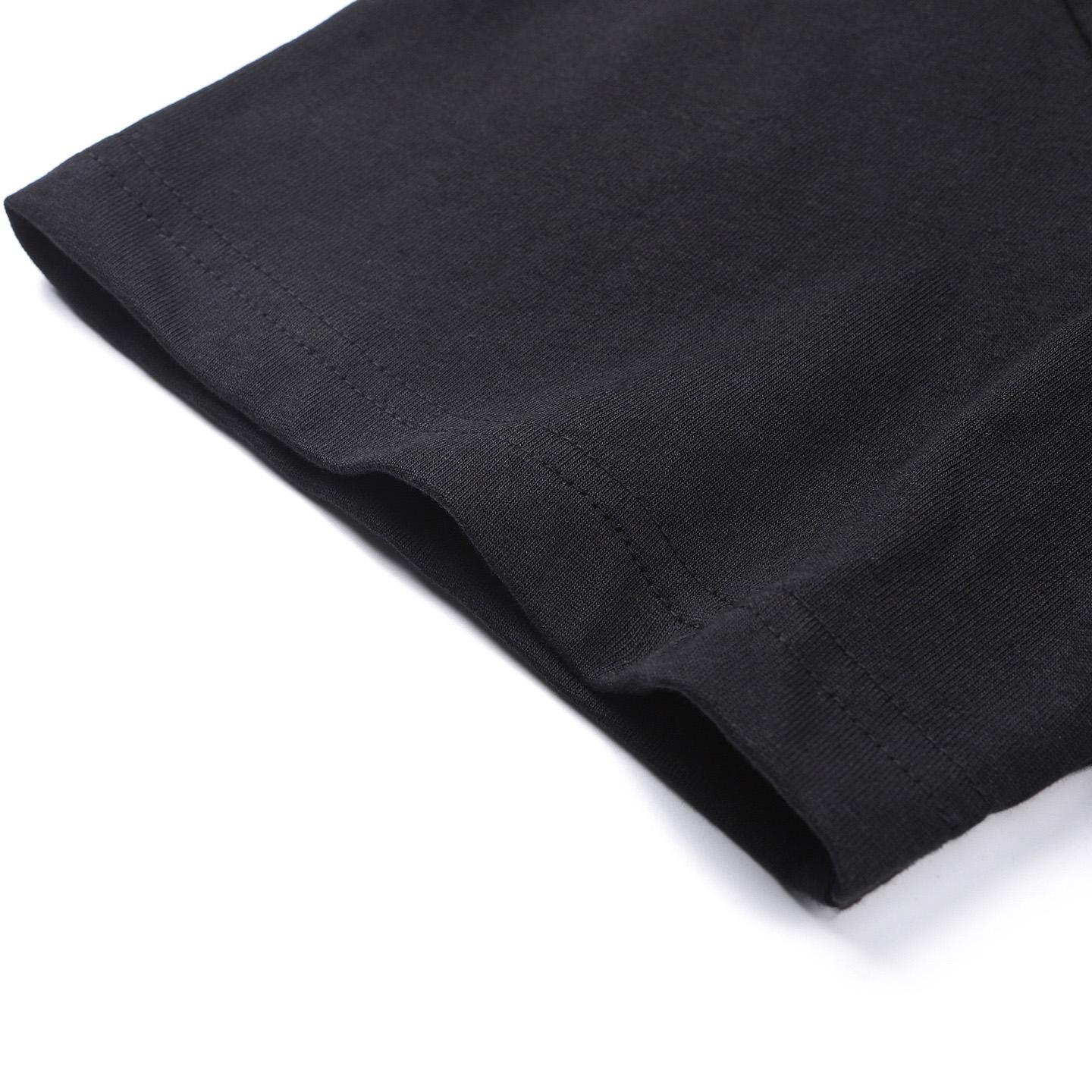 Givenchy Black 'GIVENCHY Paris' Gros Grain T-shirt - DesignerGu