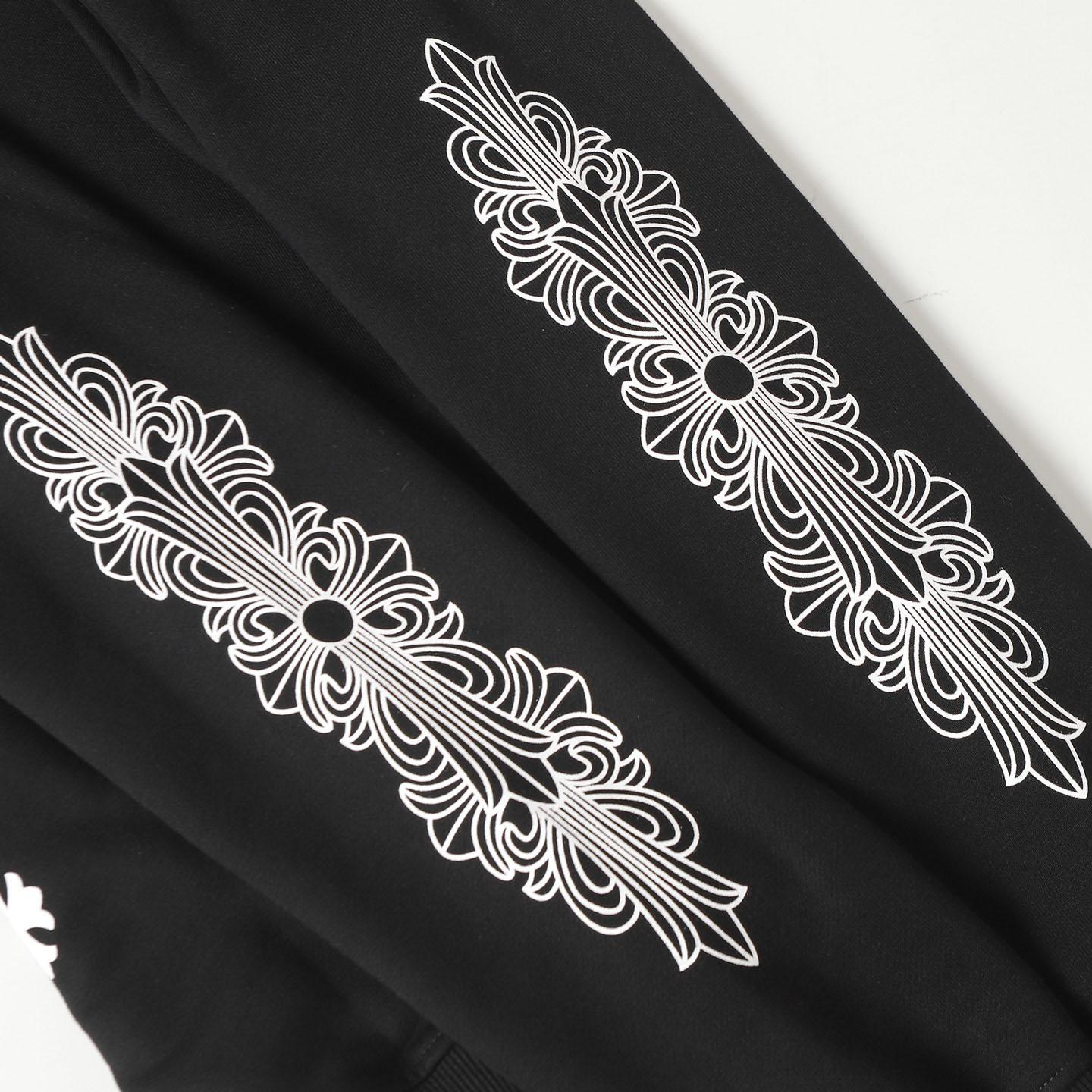 Chrome Hearts Eye Chart Dagger Hoodie 'Black' - DesignerGu