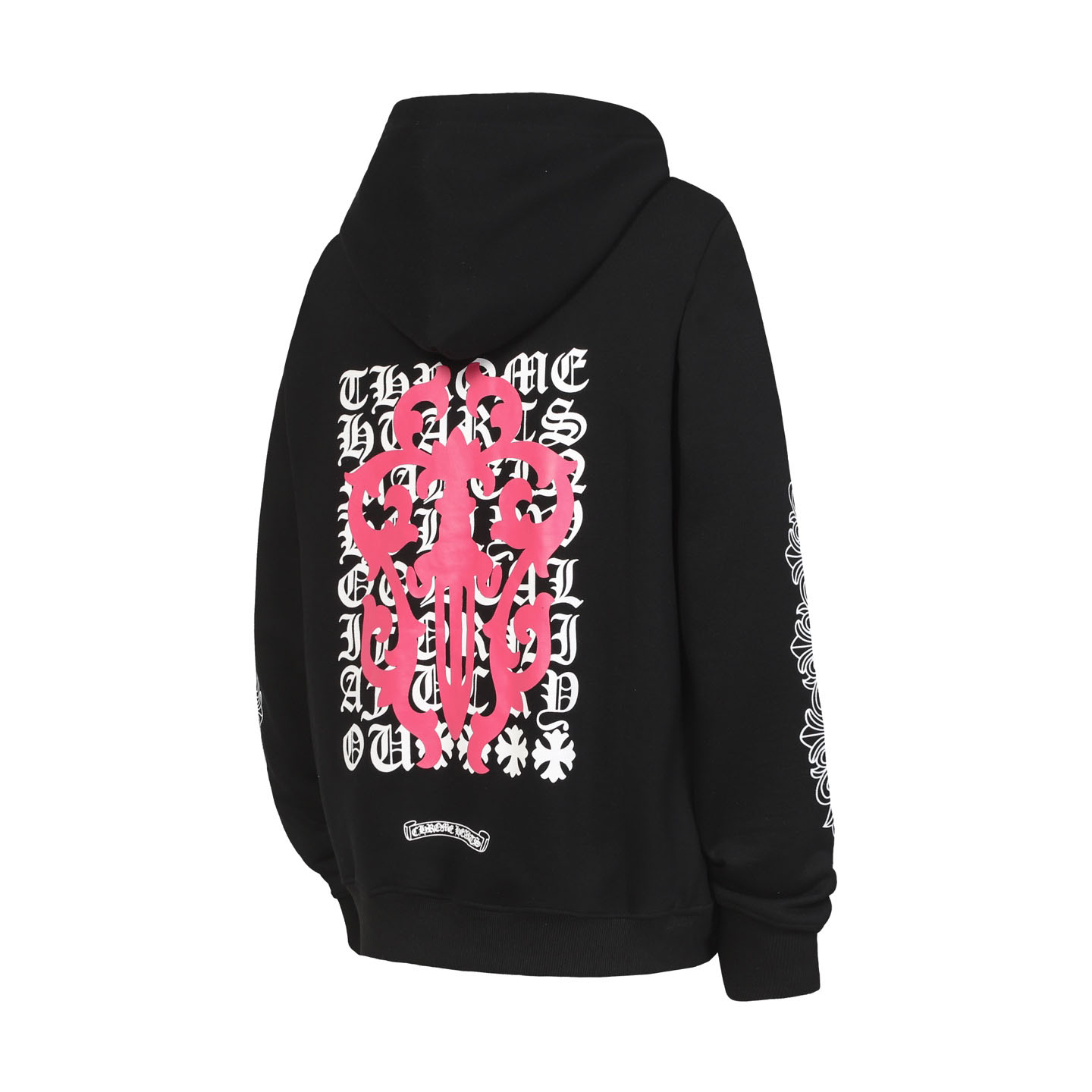 Chrome Hearts Eye Chart Dagger Hoodie 'Black' - DesignerGu