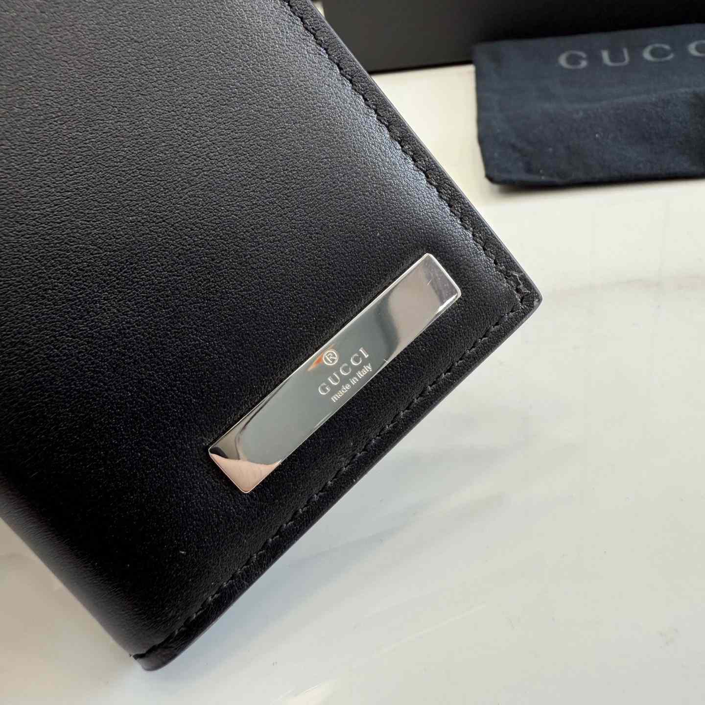 Gucci Card Case With Metal Tag 875594 - DesignerGu