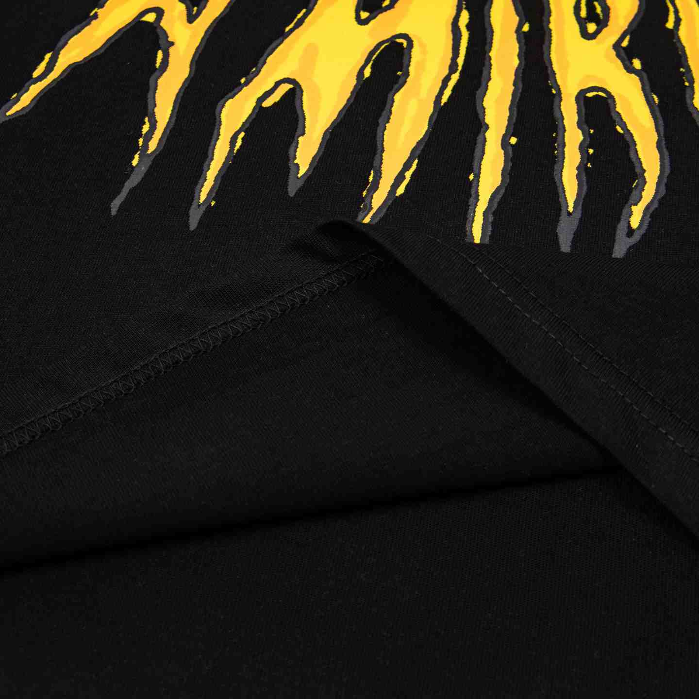 Amiri Cotton Burn Out T-Shirt 'Black' - DesignerGu